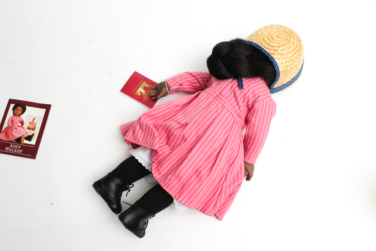 American Girl Doll Historical Characters Felicity Marriman and Addy Walker