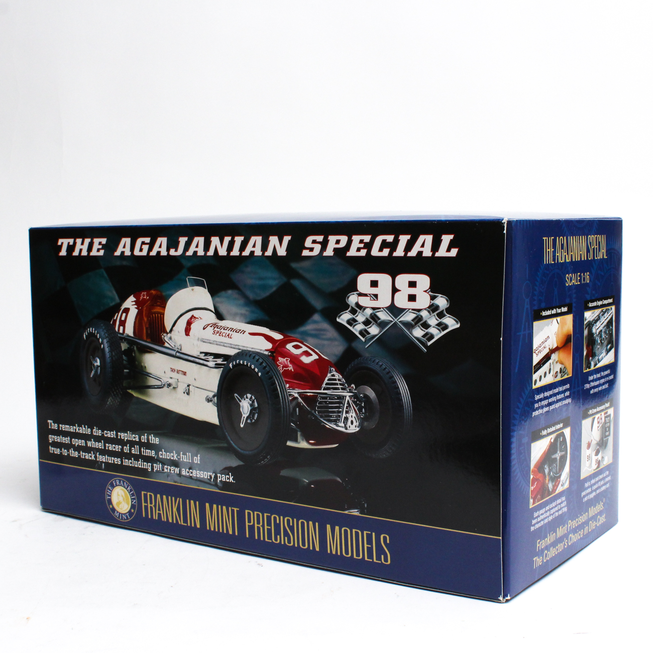 Franklin Mint Agajanian Special Troy Ruttman #98 With Accessories