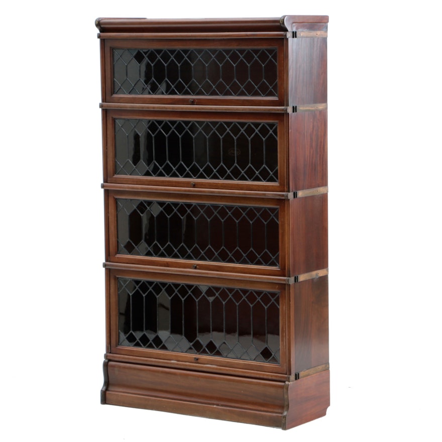Mahogany Barrister Bookcase by Macey