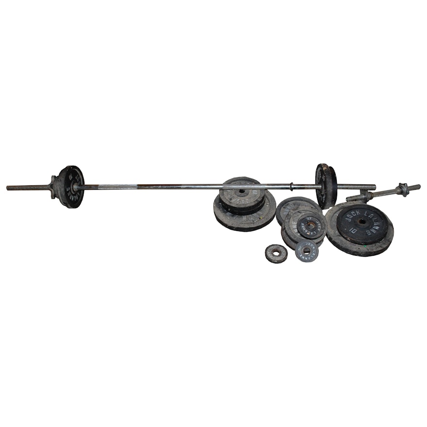 Jack LaLanne Weight Bar and Weights