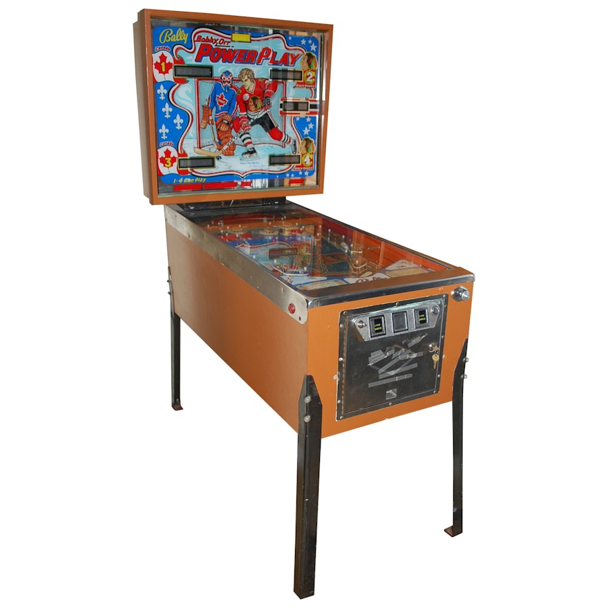 1978 Bally Bobby Orr Power Play Pinball Machine