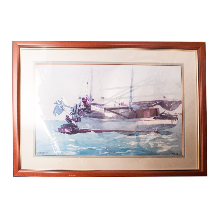 Offset Lithograph "Key West"