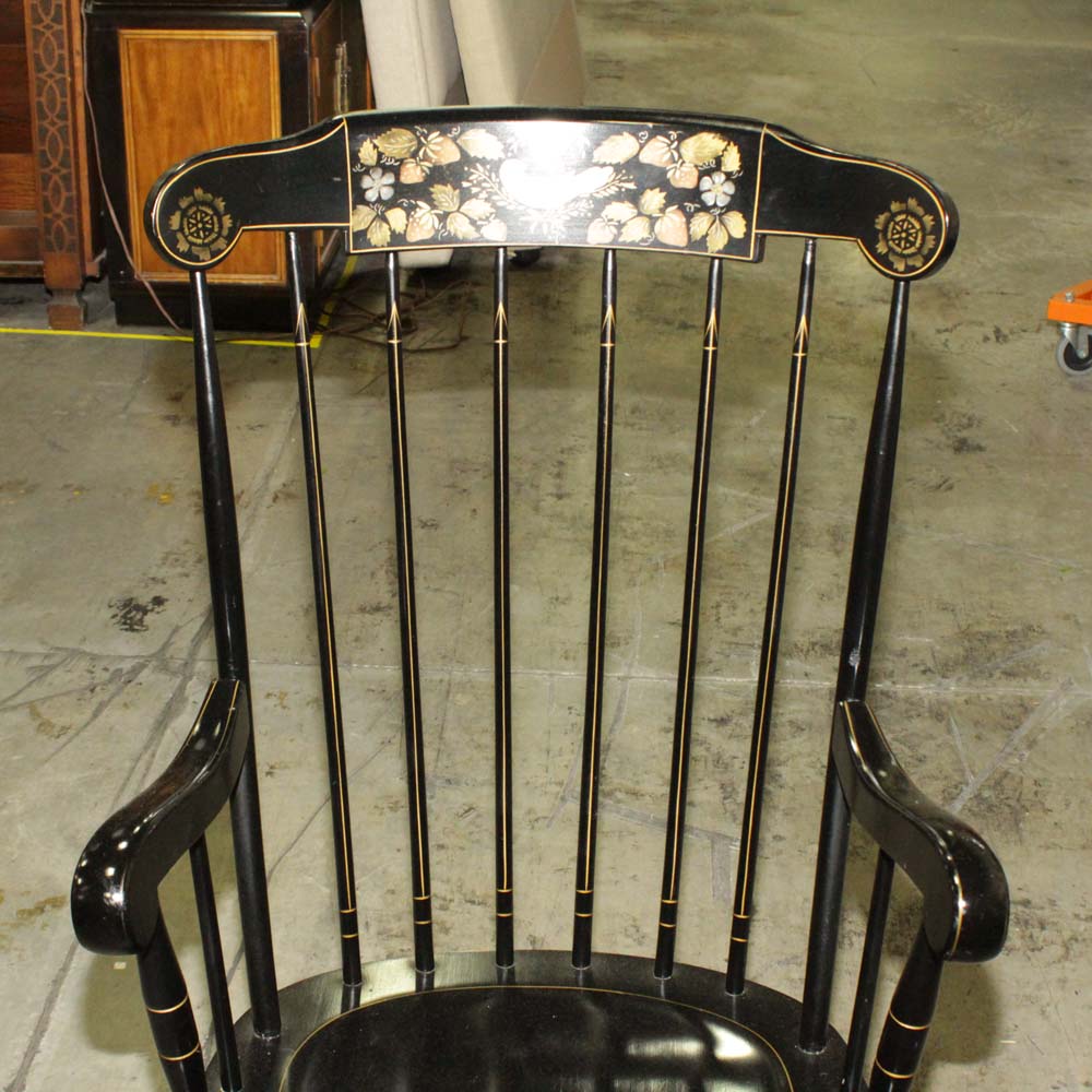 Ethan Allen Hitchcock Style Boston Rocker