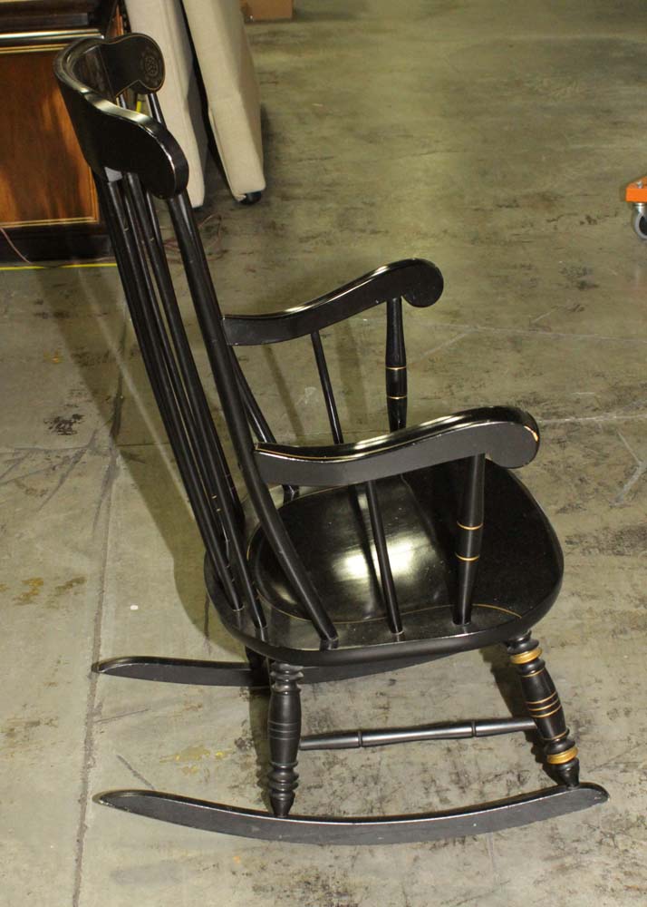 Ethan Allen Hitchcock Style Boston Rocker