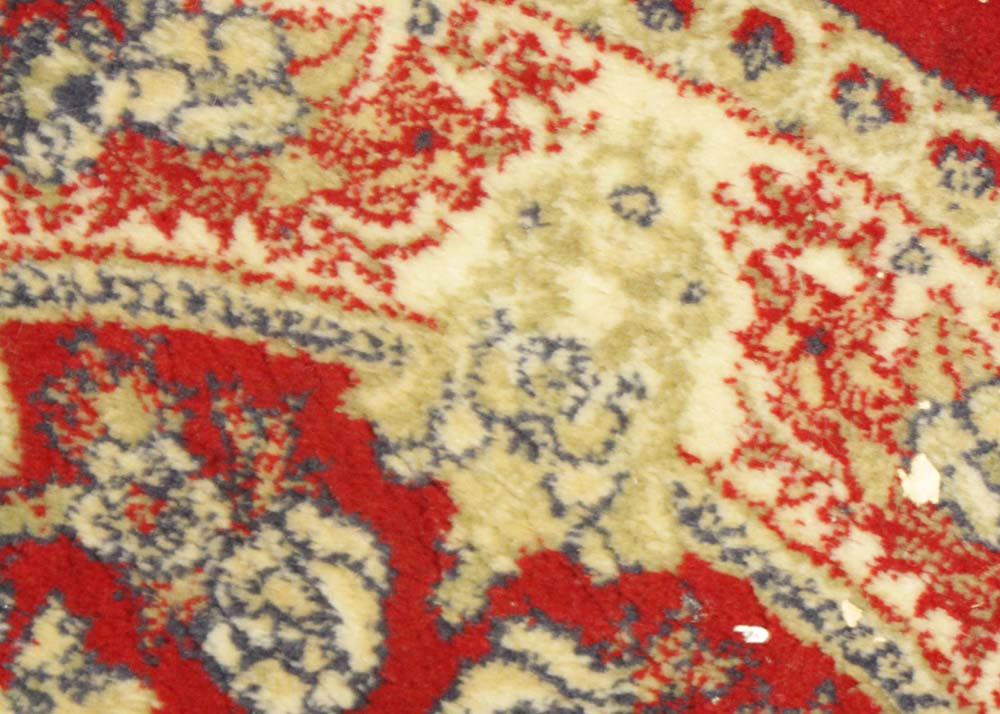 Contemporary Machine Made Round Accent Rug