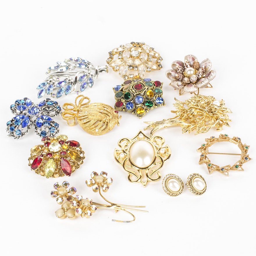 Costume Brooch Collection