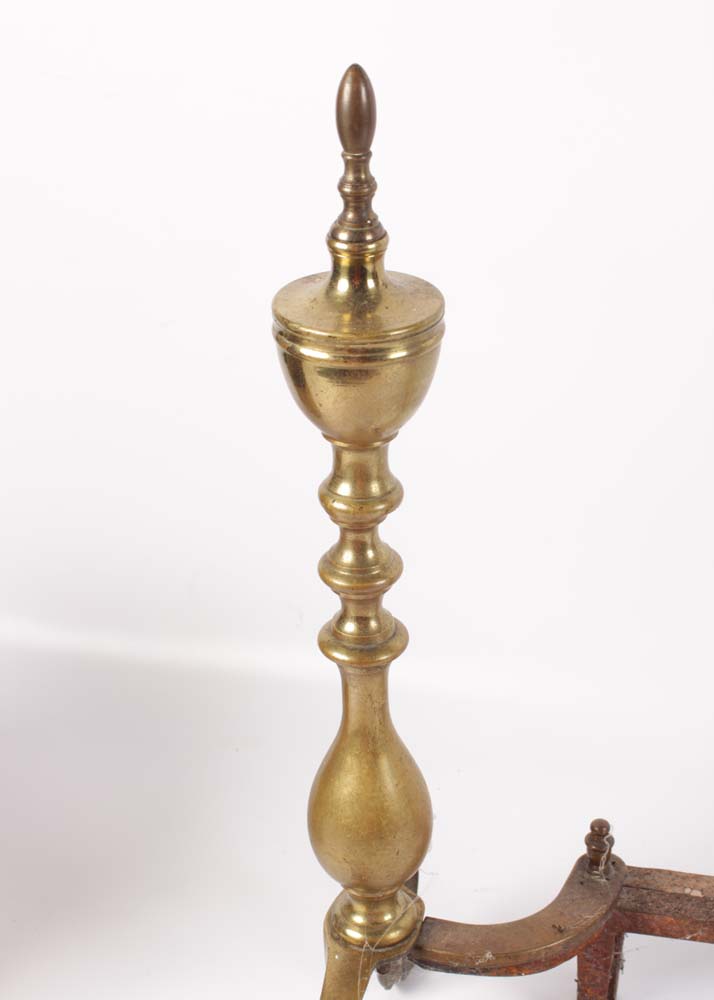 Vintage Brass Fireplace Accessories