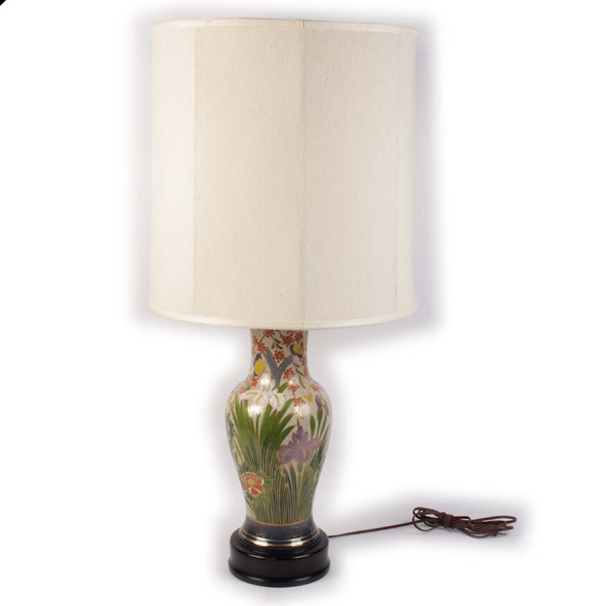 Speer Collectibles "Fujita Kutani" Table Lamp