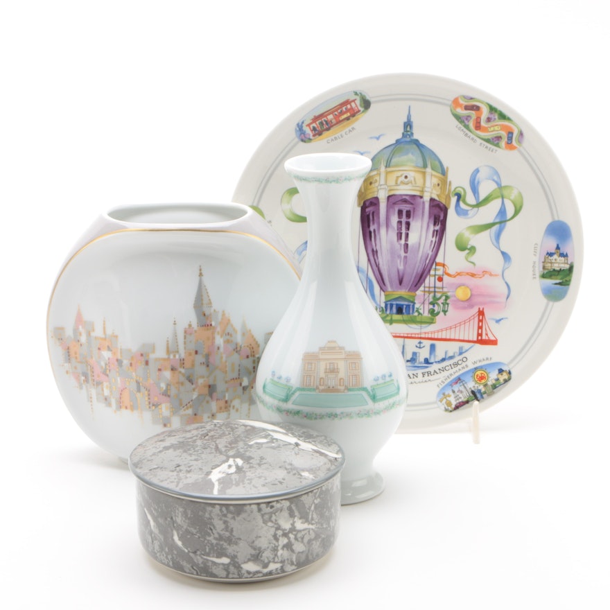 Villeroy & Boch, Bernardaud Limoges, and Kaiser Porcelain Decor