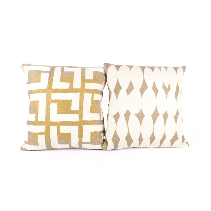 Judy Ross Handwoven Throw Pillows