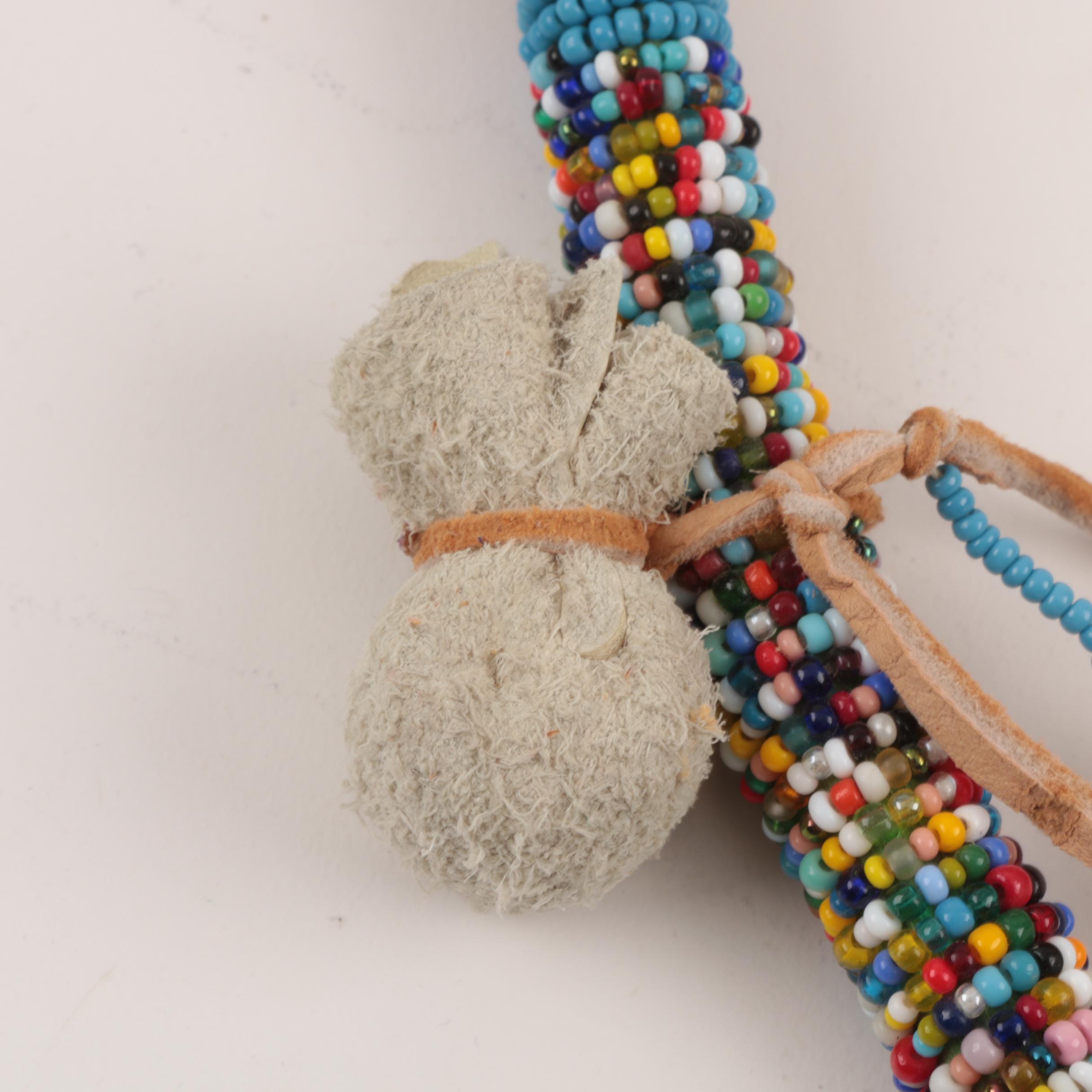 Native American Style Beaded Prayer Stick