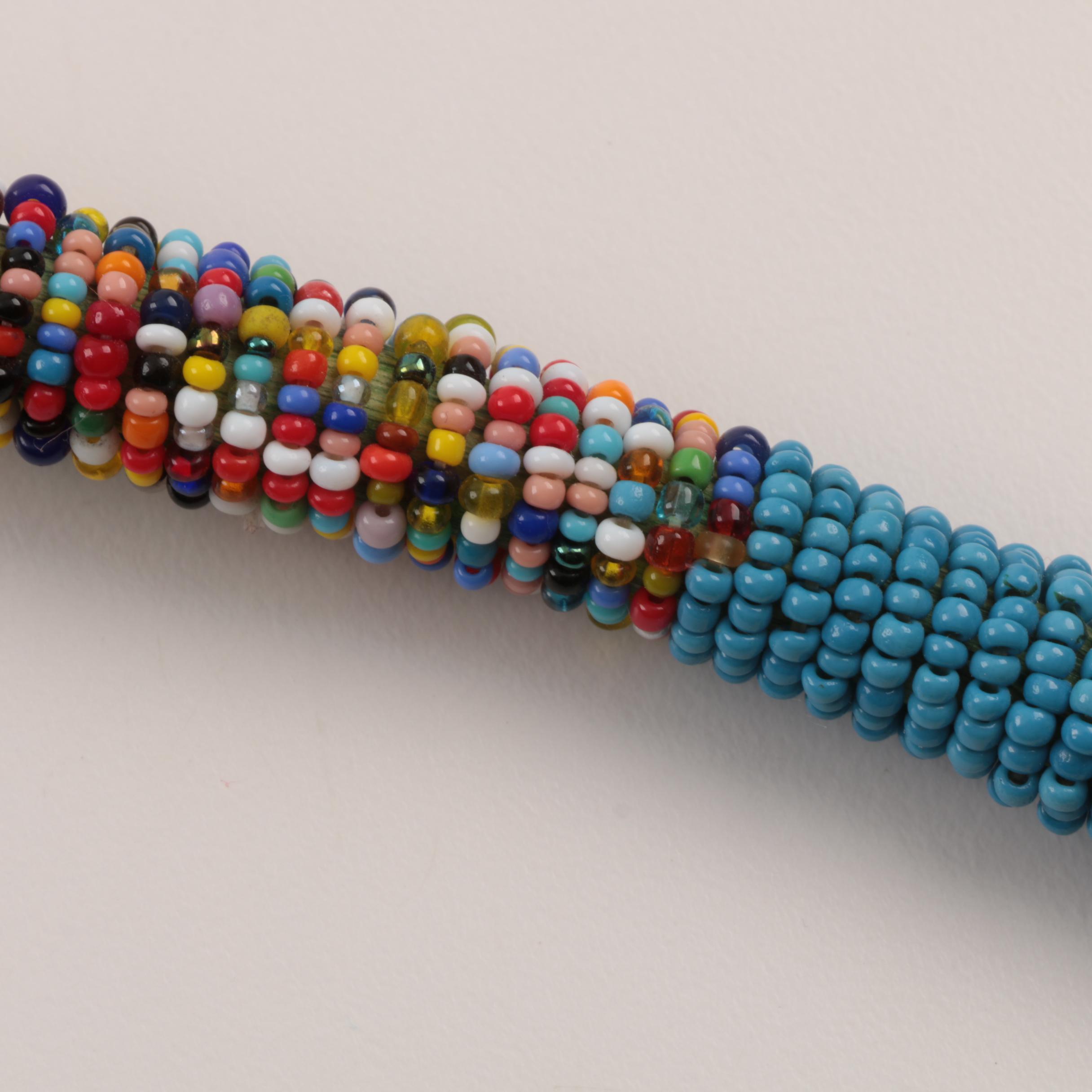 Native American Style Beaded Prayer Stick