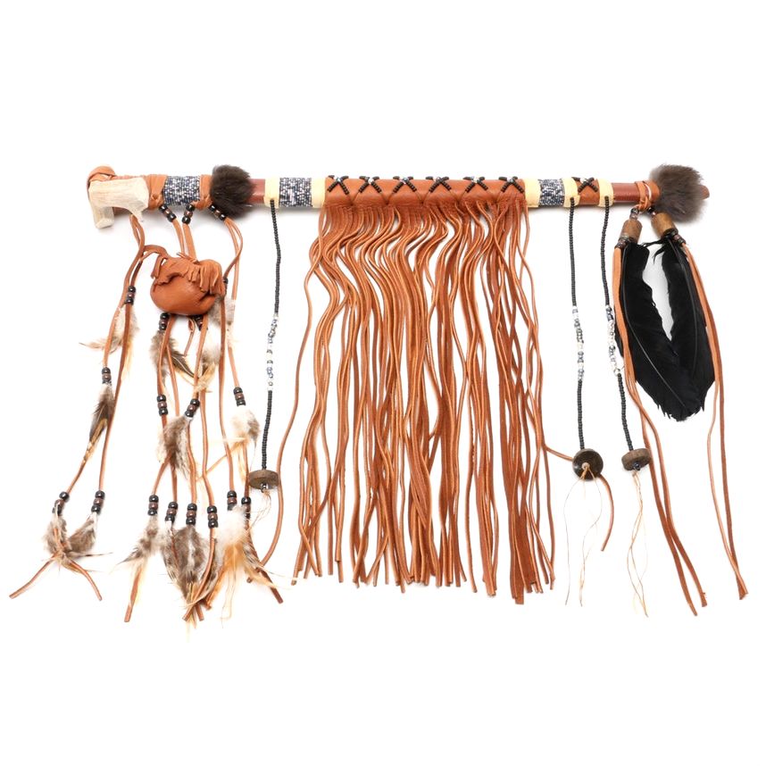 Native American Style Beaded Prayer Stick