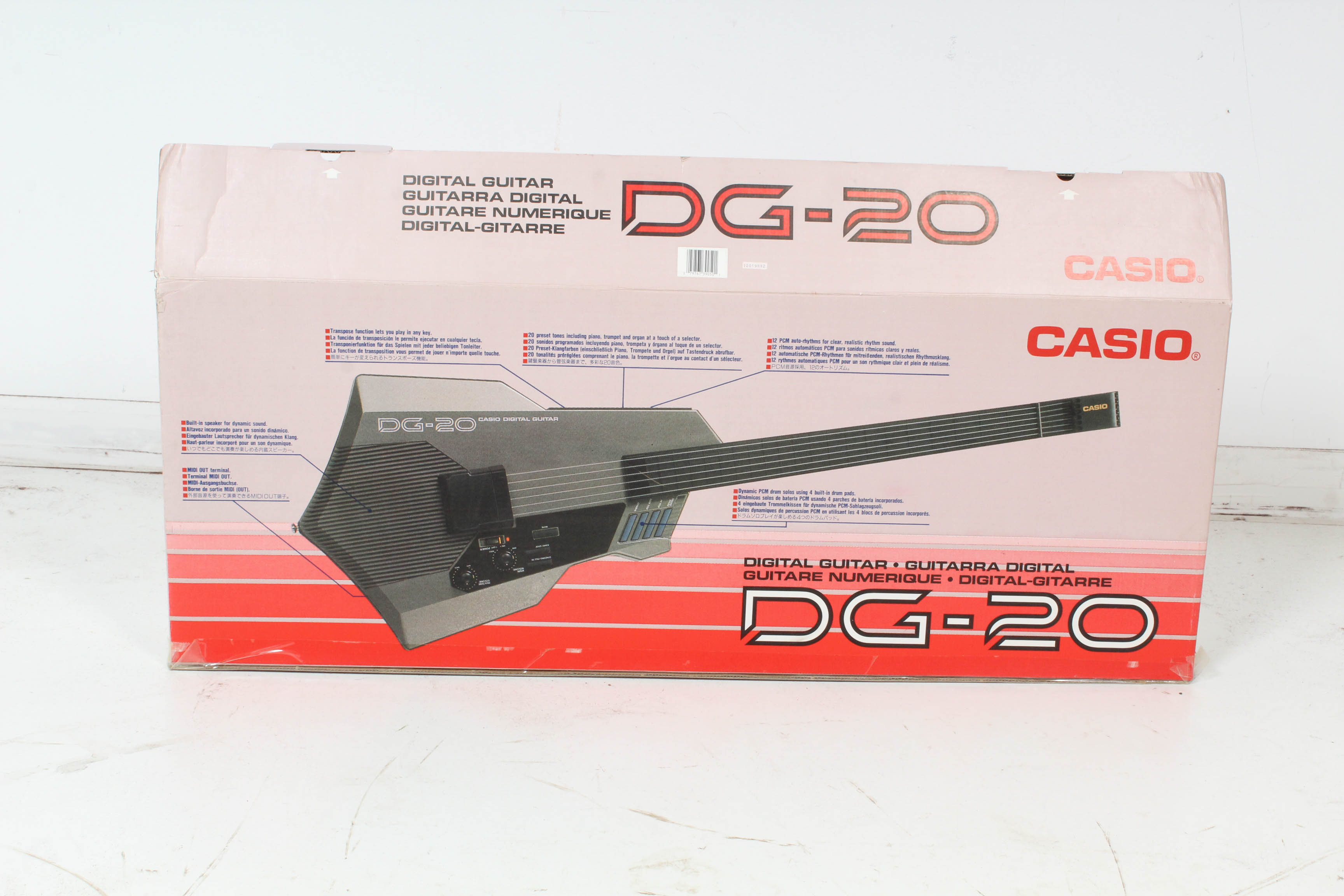 C. 1980s Casio DG-20 Digital Guitar Synth