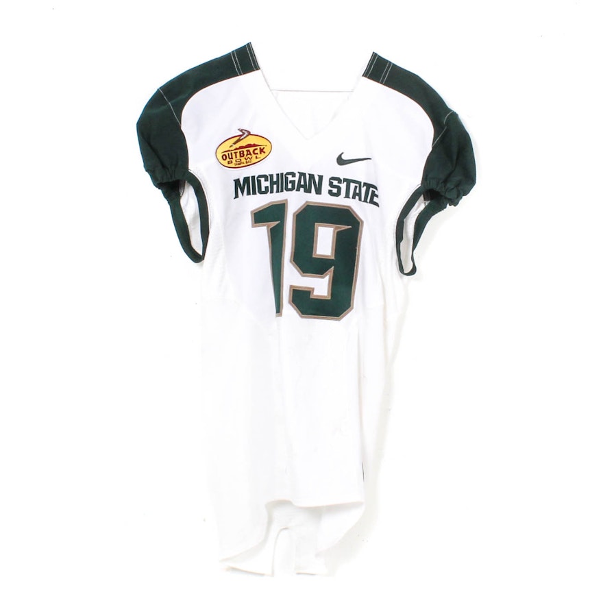 Outback Bowl Michigan State University Football Jersey