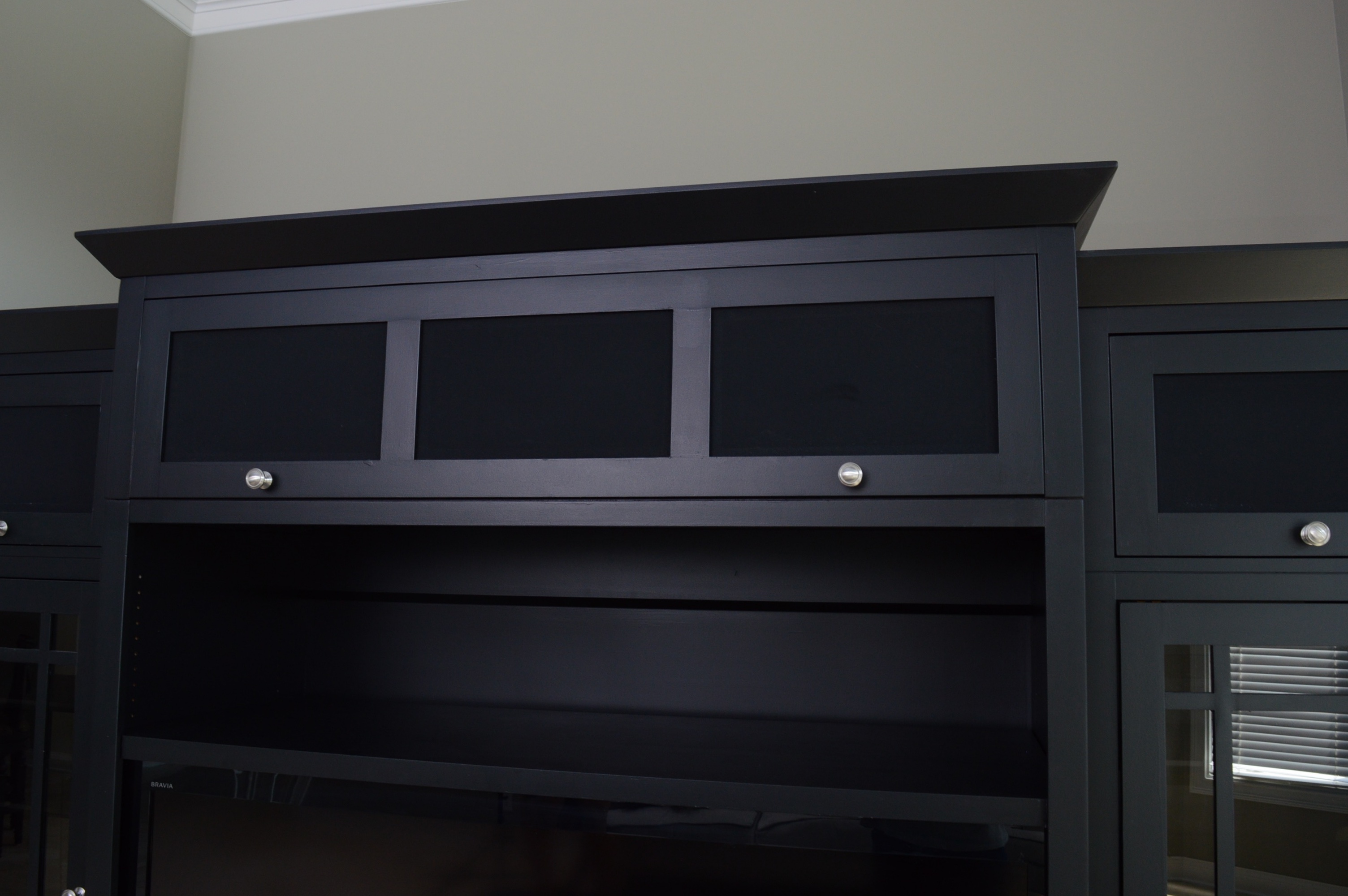 Ethan Allen Three Piece Entertainment Center