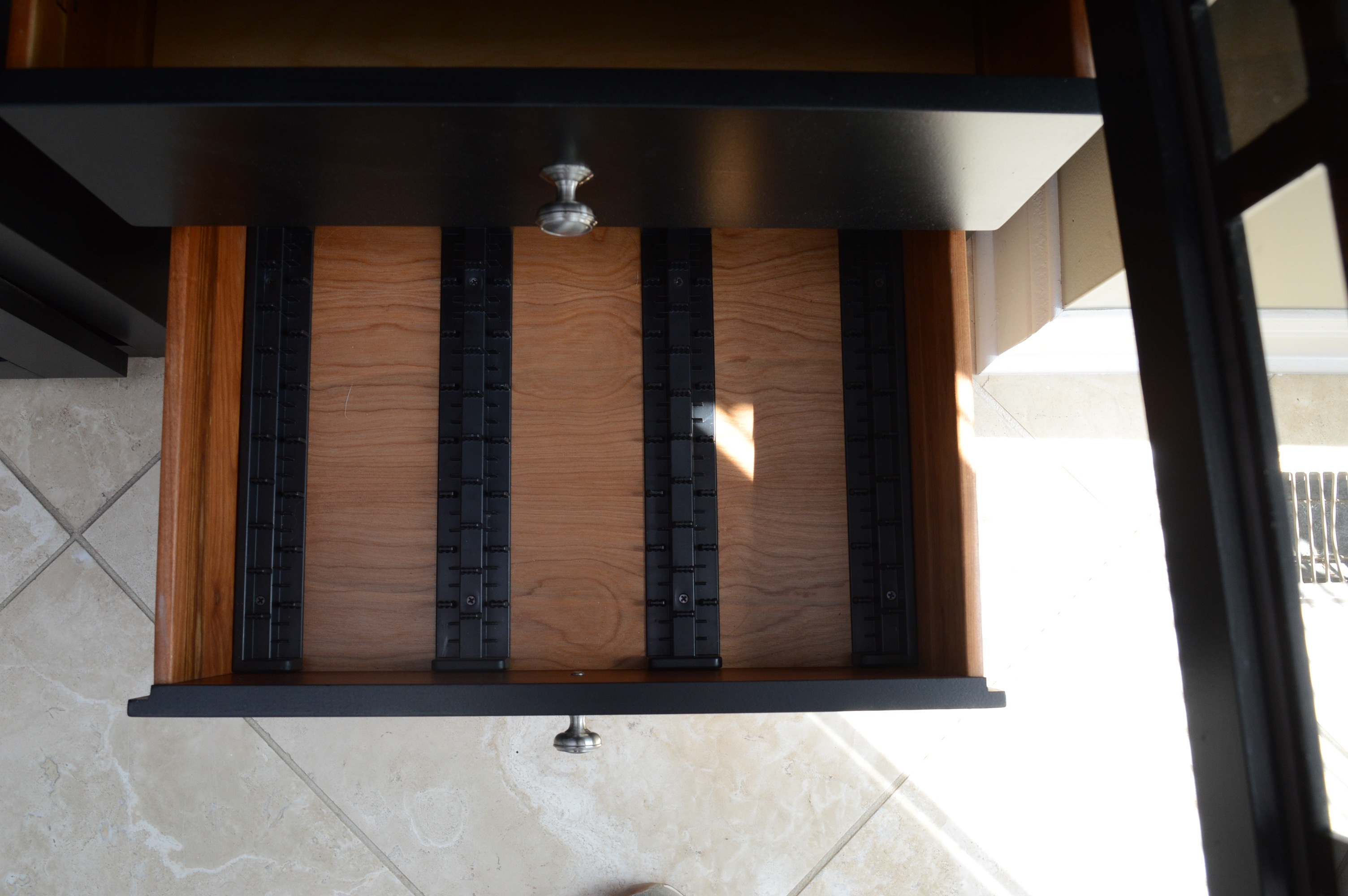 Ethan Allen Three Piece Entertainment Center