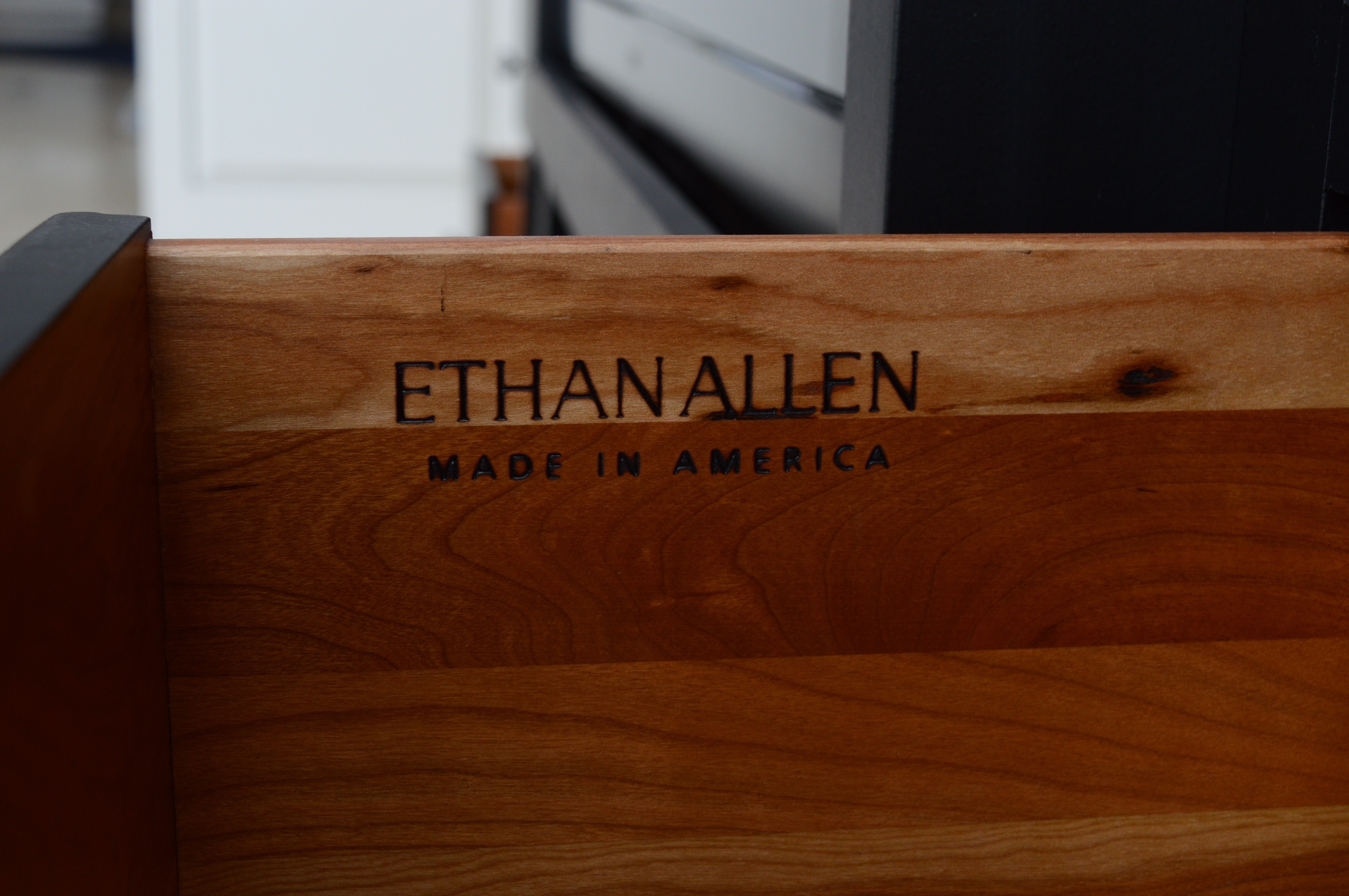 Ethan Allen Three Piece Entertainment Center