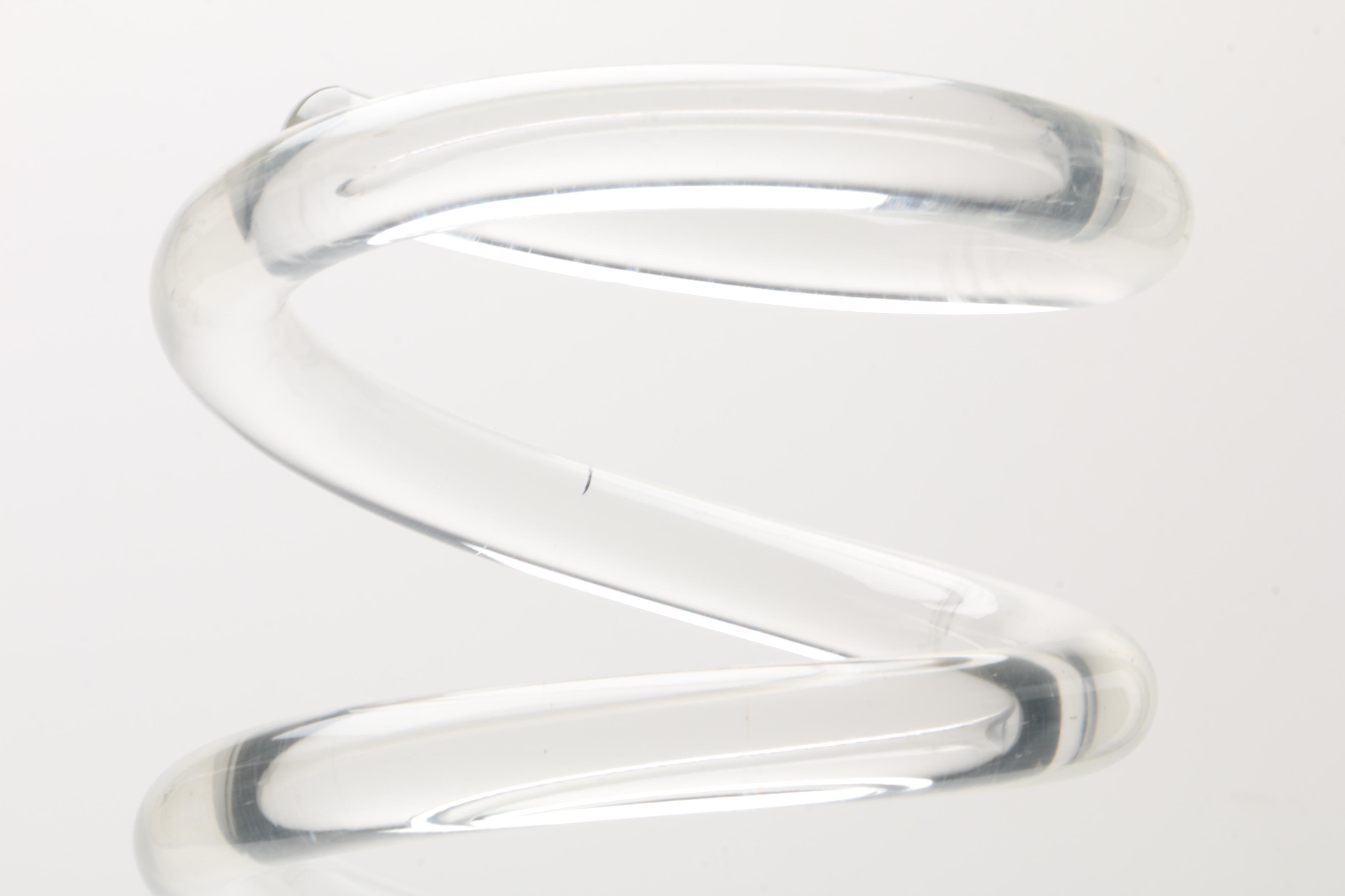 Mid-Century Modern Dorothy Thorpe Lucite "Spring" Umbrella Stand