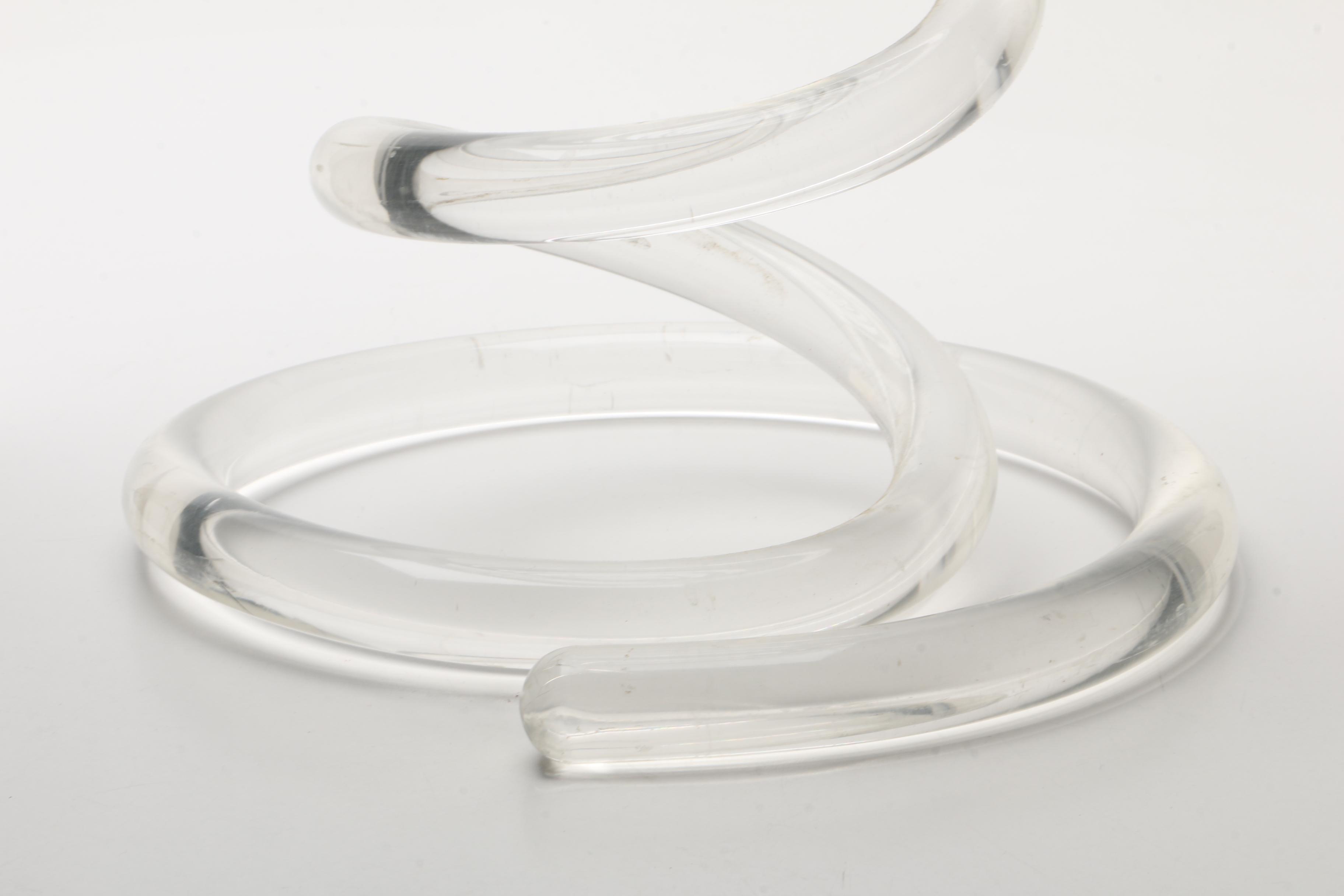 Mid-Century Modern Dorothy Thorpe Lucite "Spring" Umbrella Stand