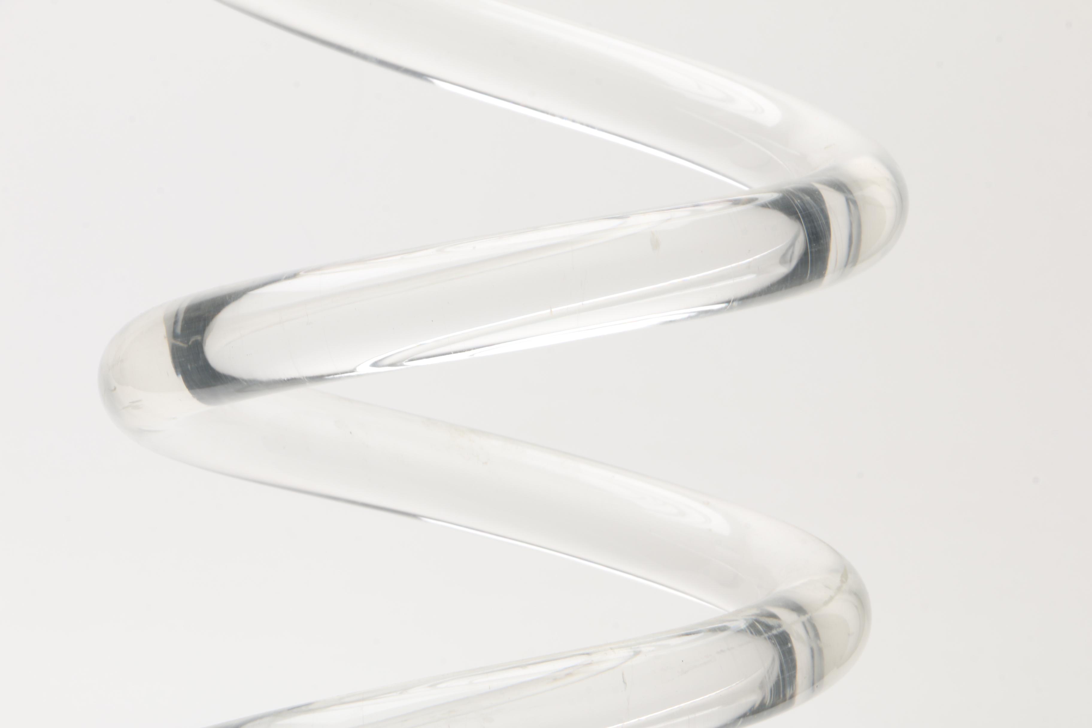 Mid-Century Modern Dorothy Thorpe Lucite "Spring" Umbrella Stand