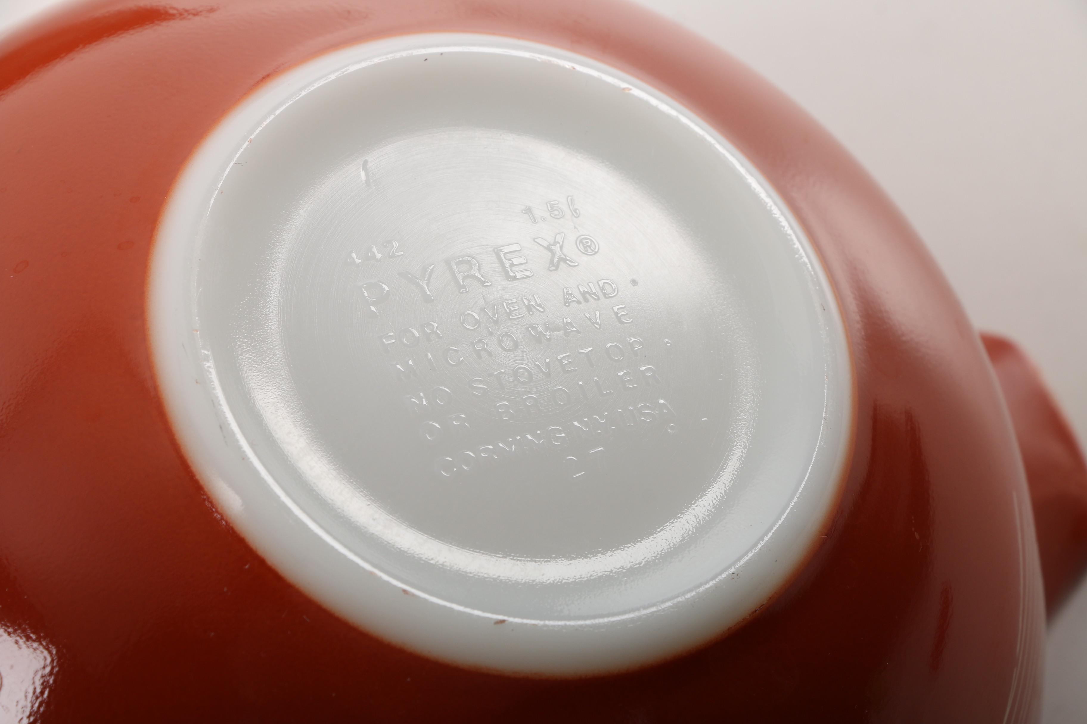 Vintage Pyrex "Autumn Harvest" Cinderella Bowls c. 1979-86