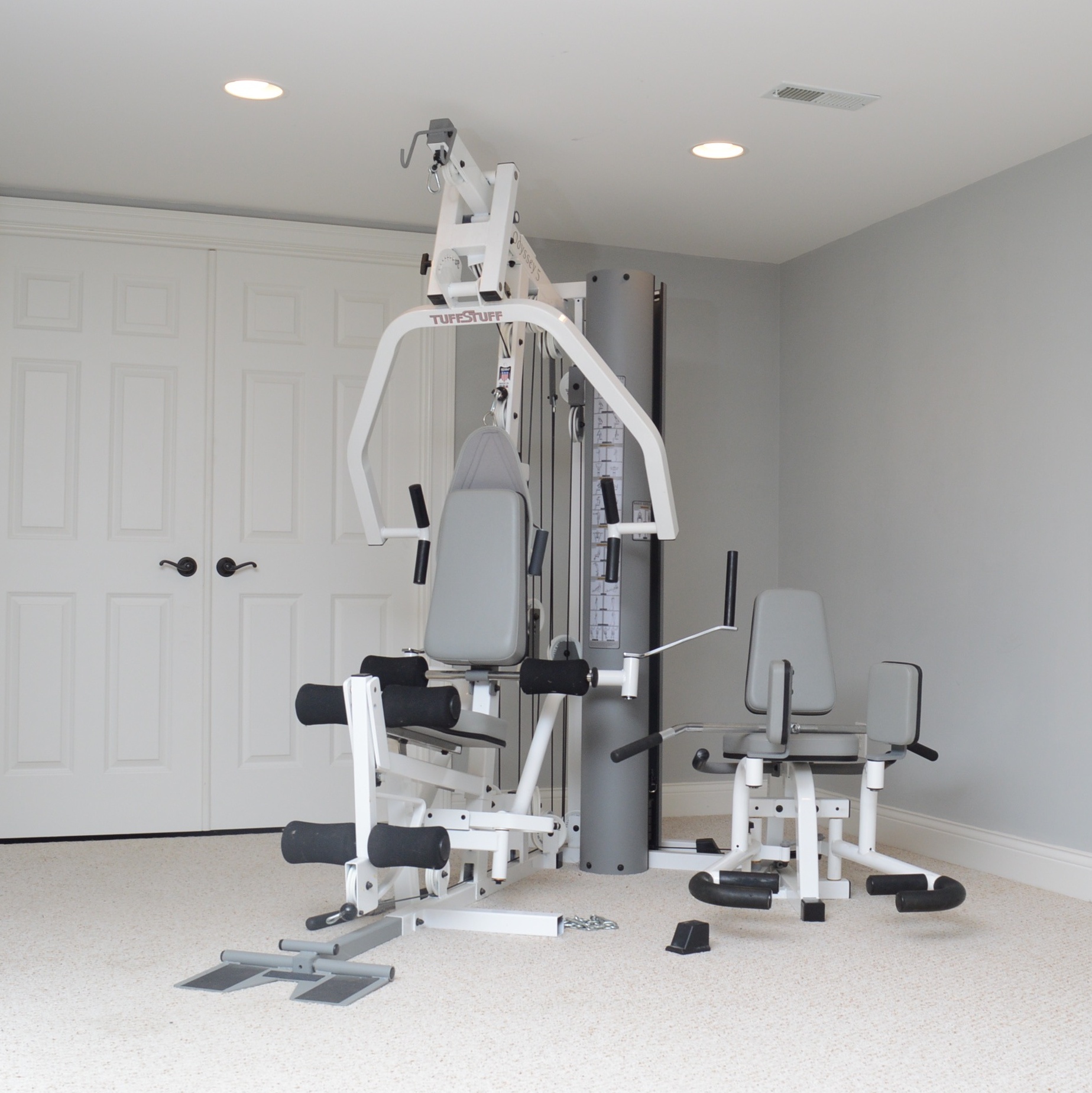 Odyssey 5 best sale home gym manual