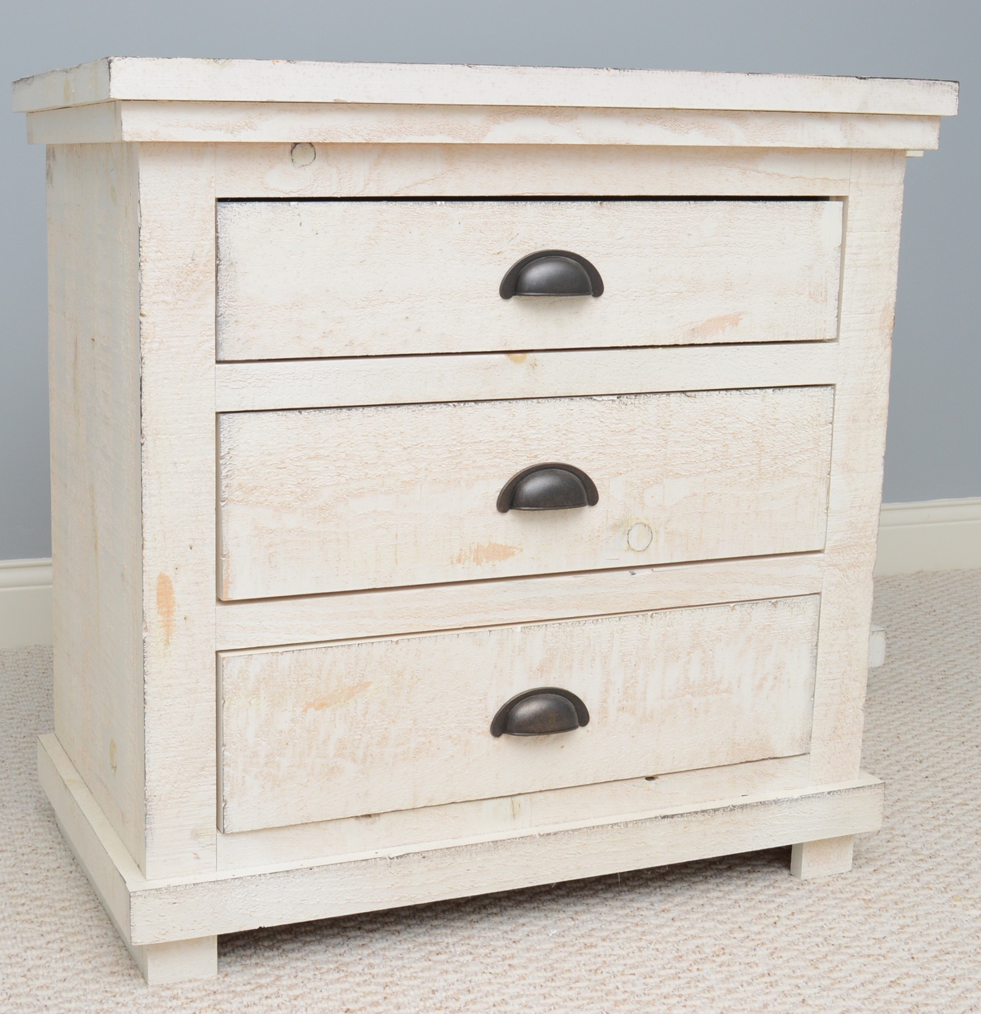 Pair of Rustic Style Night Stands