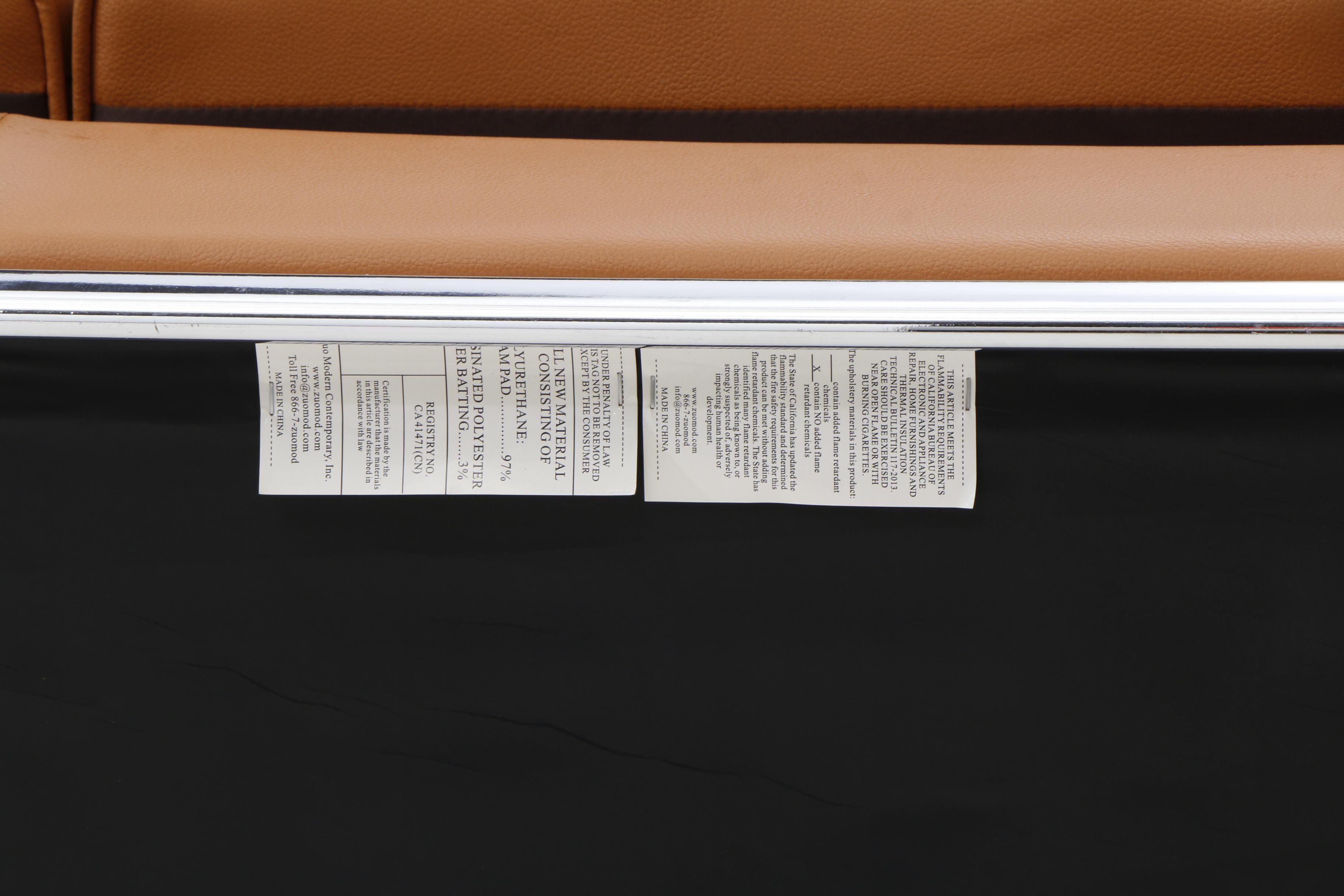 Modern "Singular" Sofa by Zuo Mod