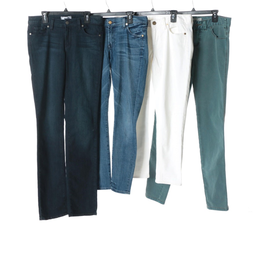 Women's Jeans Including 7 For All Mankind, Free People and J. Crew