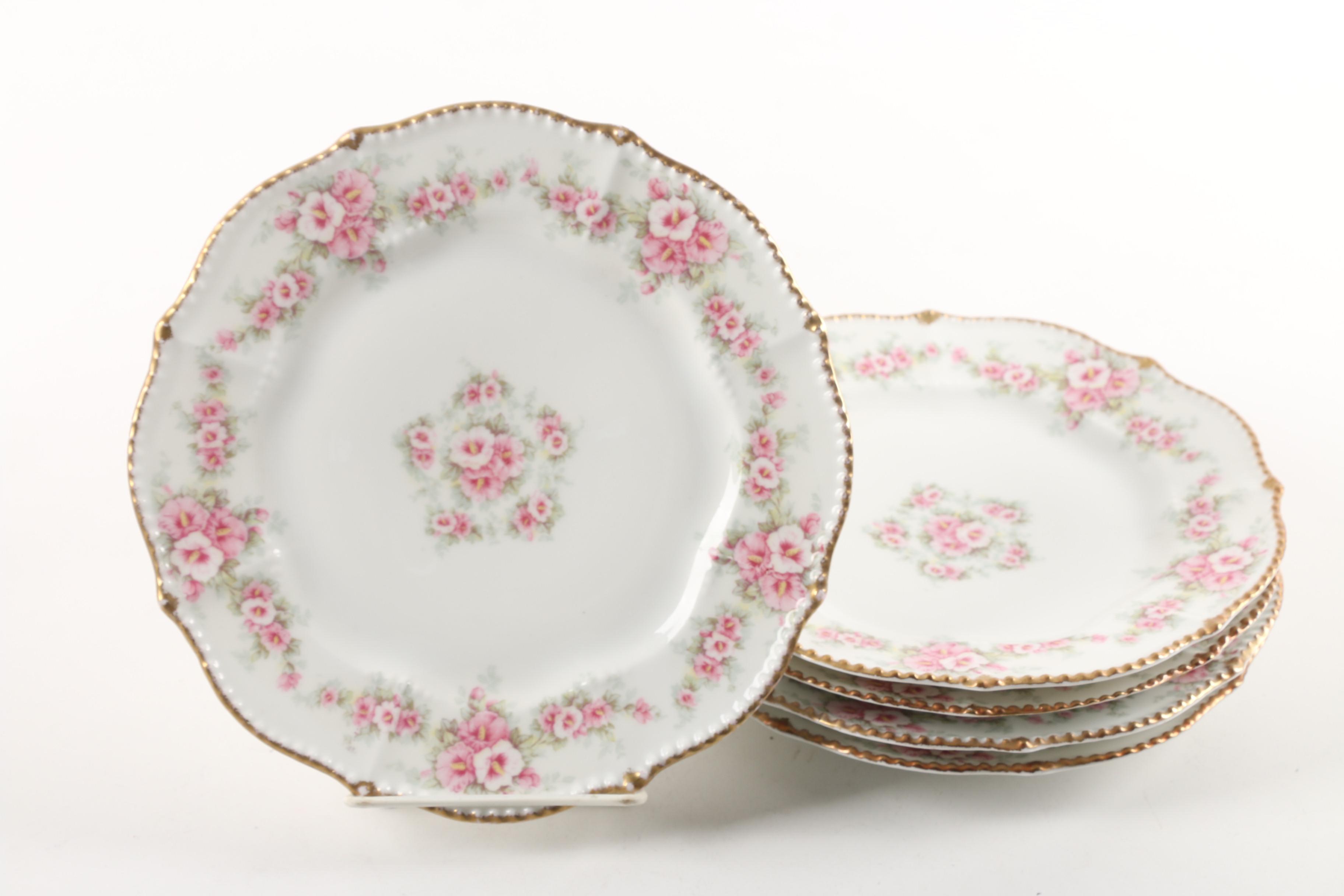 Antique and Vintage Limoges Porcelain Tableware Including Ahrenfeldt