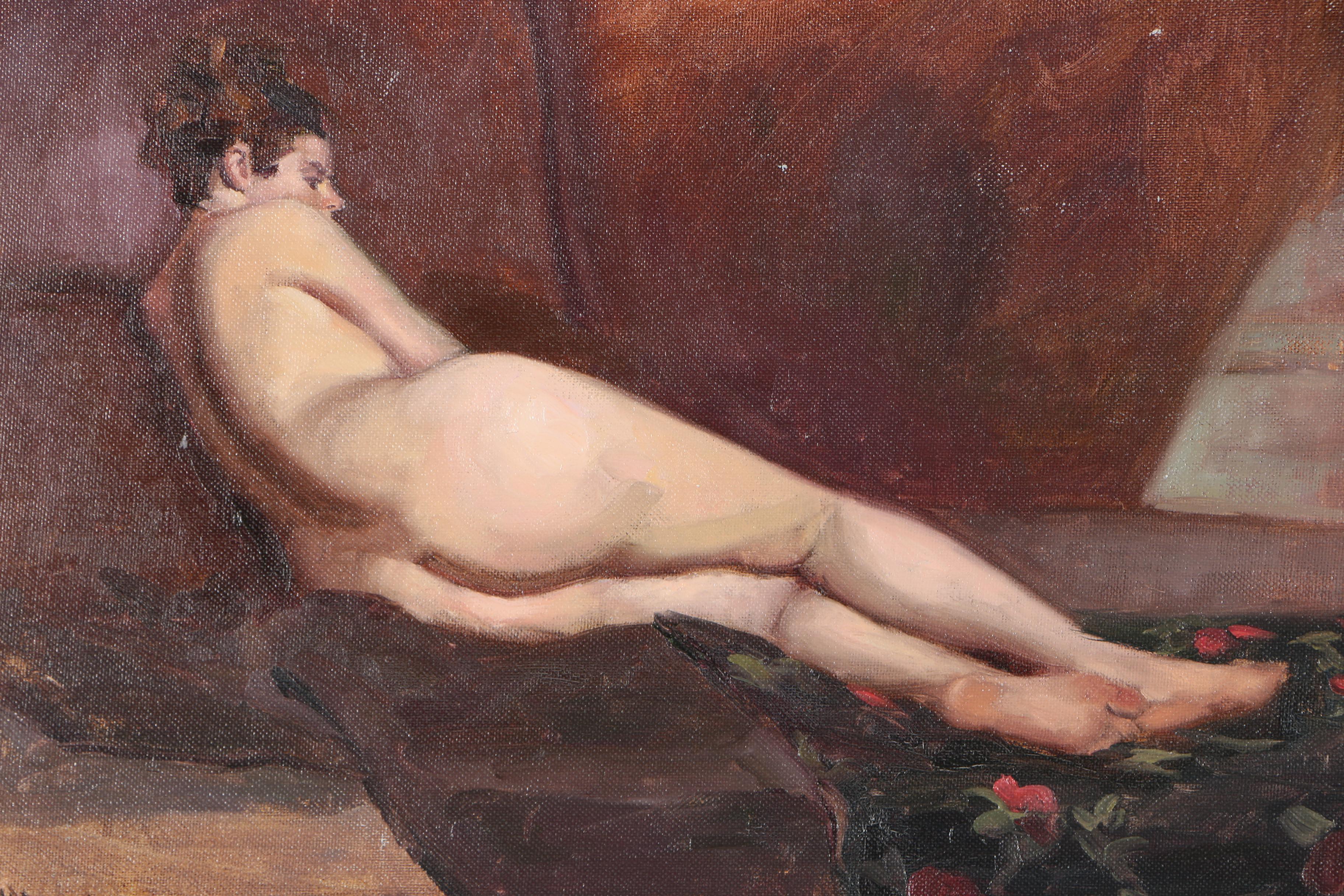 Julie Sulzen Nude Oil Painting