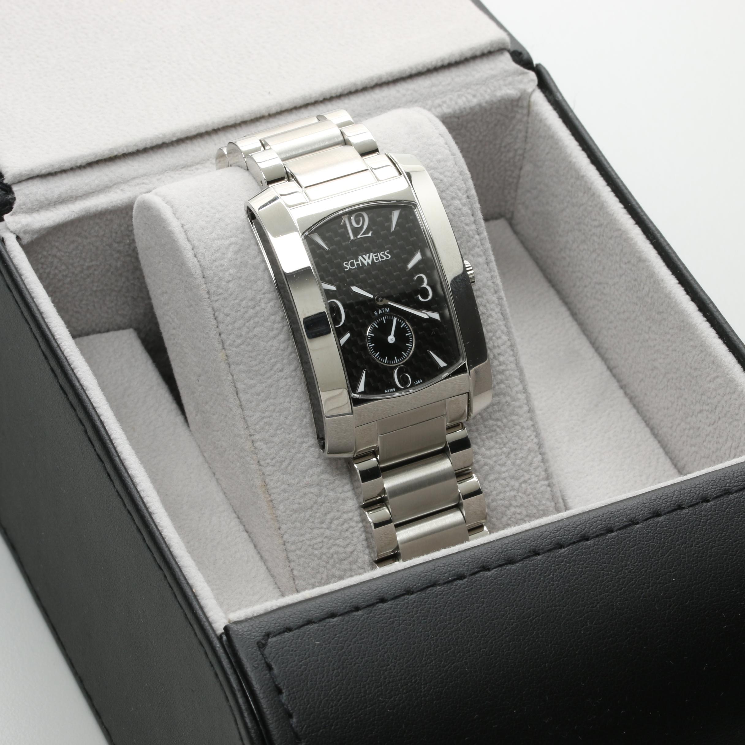 Schweiss Swiss Stainless Steel Oyster Watch