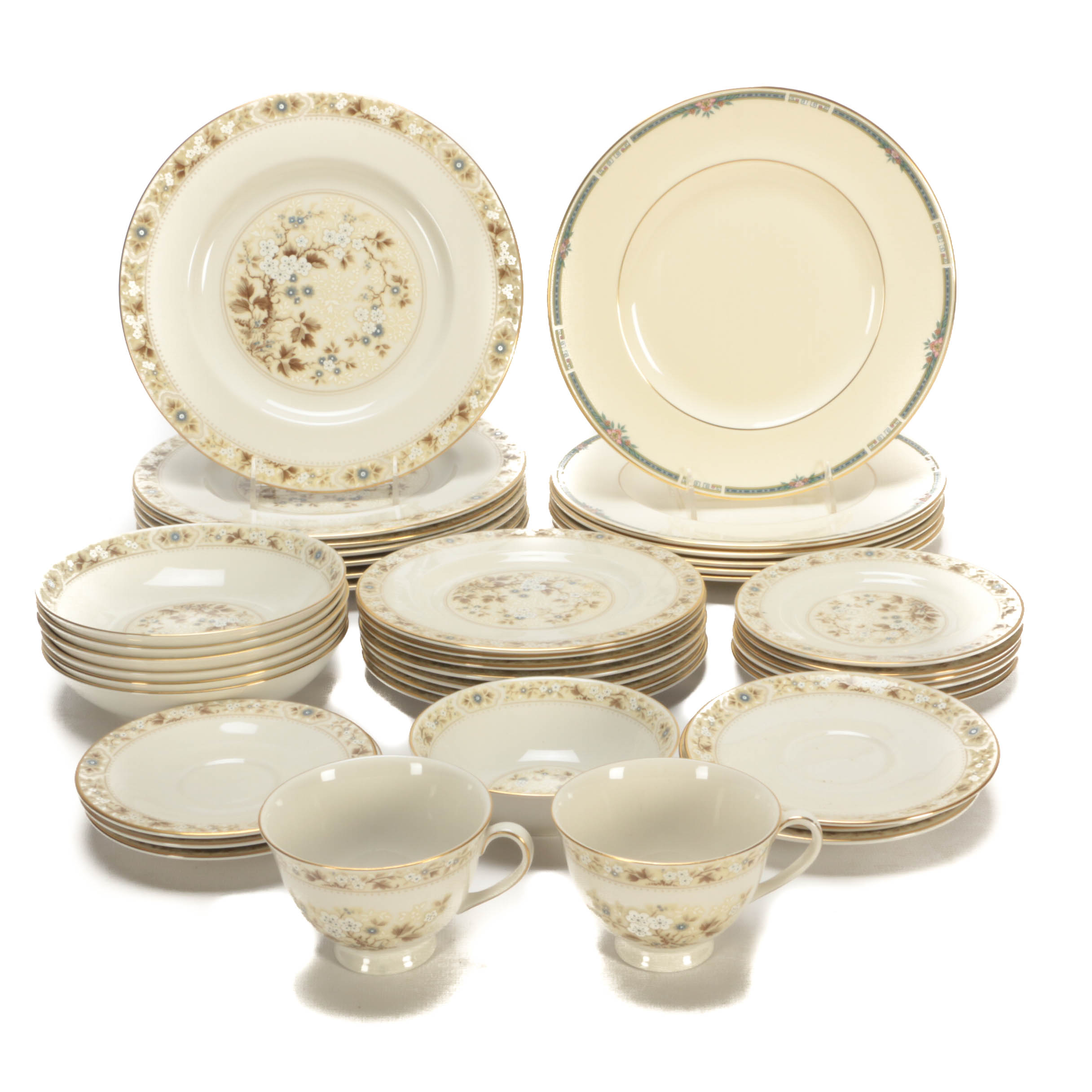 Assorted Royal Doulton "Mandalay" and "Ashley" Bone China Dinnerware