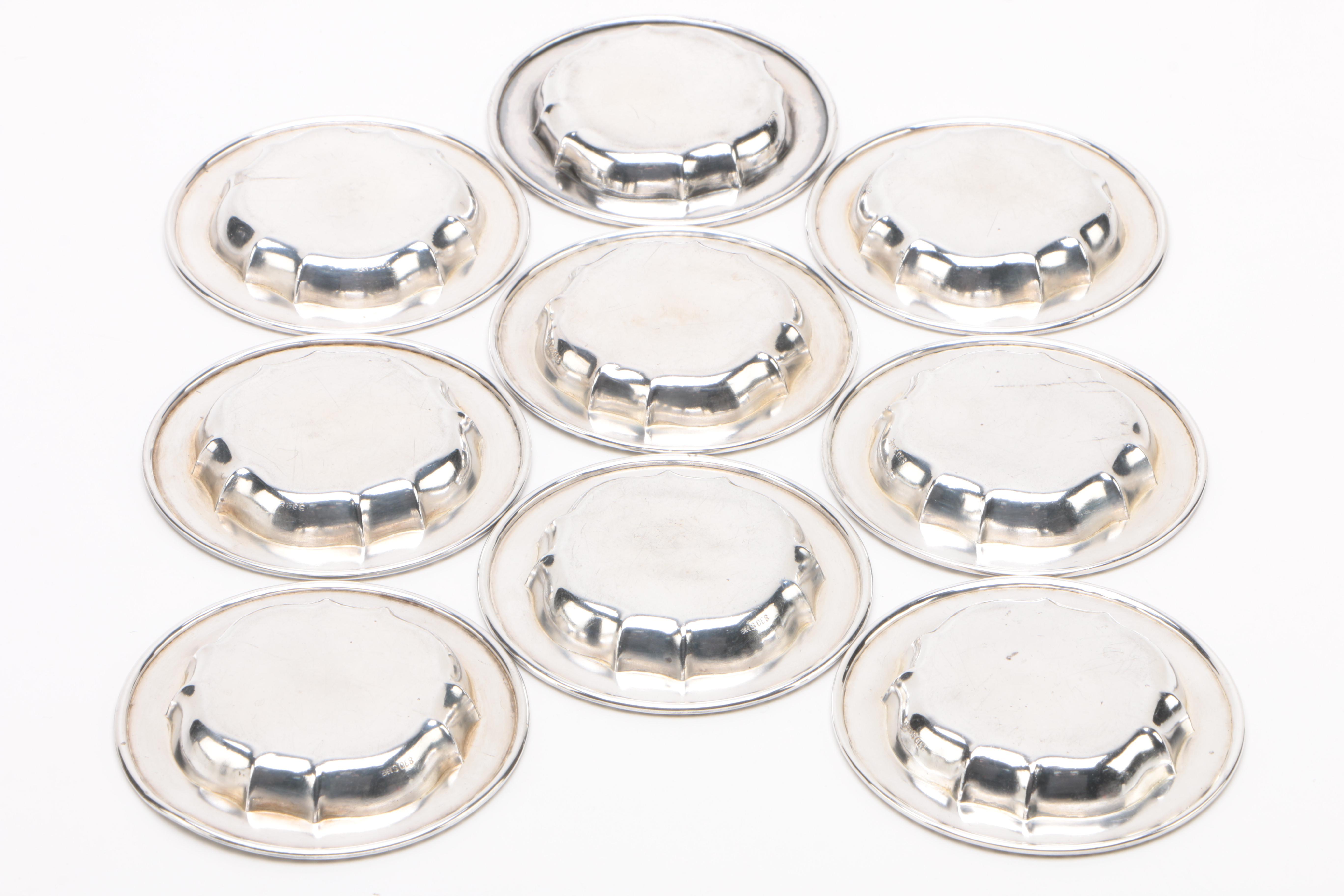 Vintage David-Andersen Norwegian 830 Silver Sauce Dishes