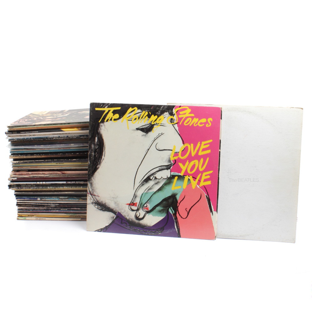 Vintage 1970s Record Albums Collection