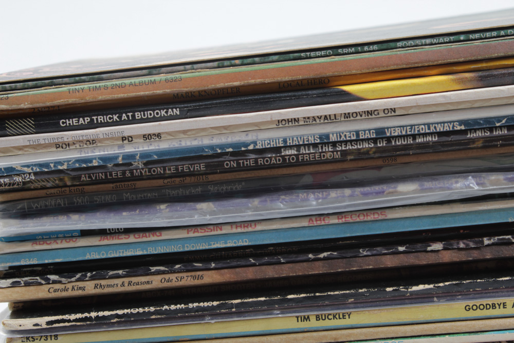 Vintage 1970s Record Albums Collection