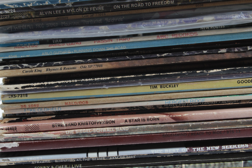 Vintage 1970s Record Albums Collection