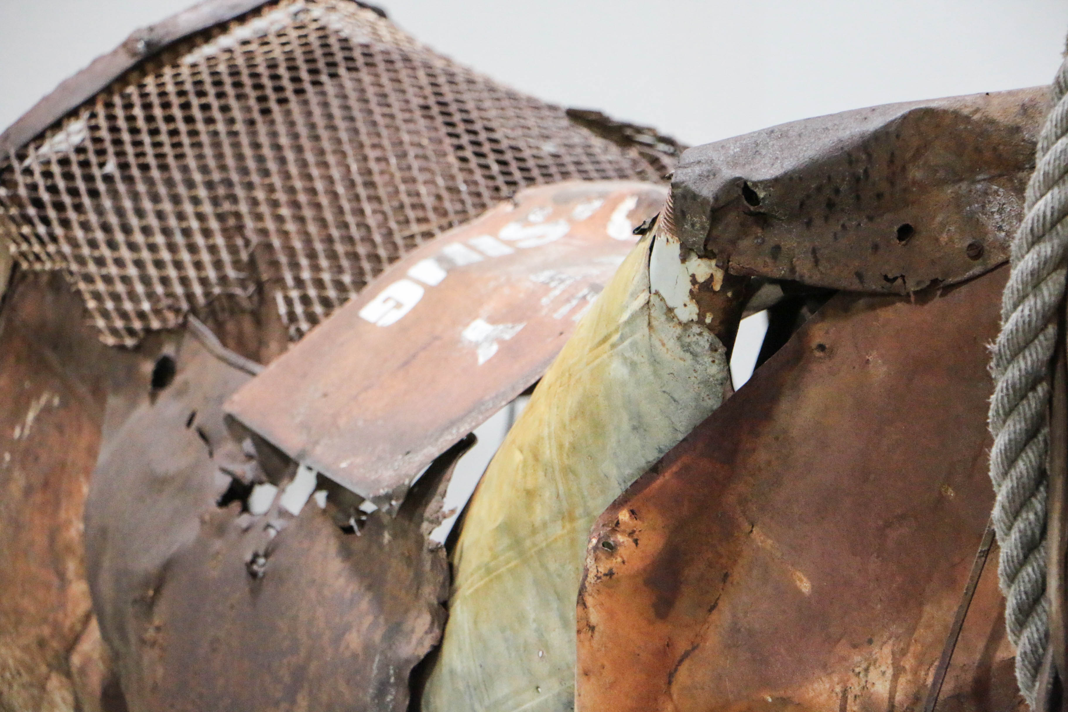 Doug Owen Monumental Recycled Metal Horse Sculpture