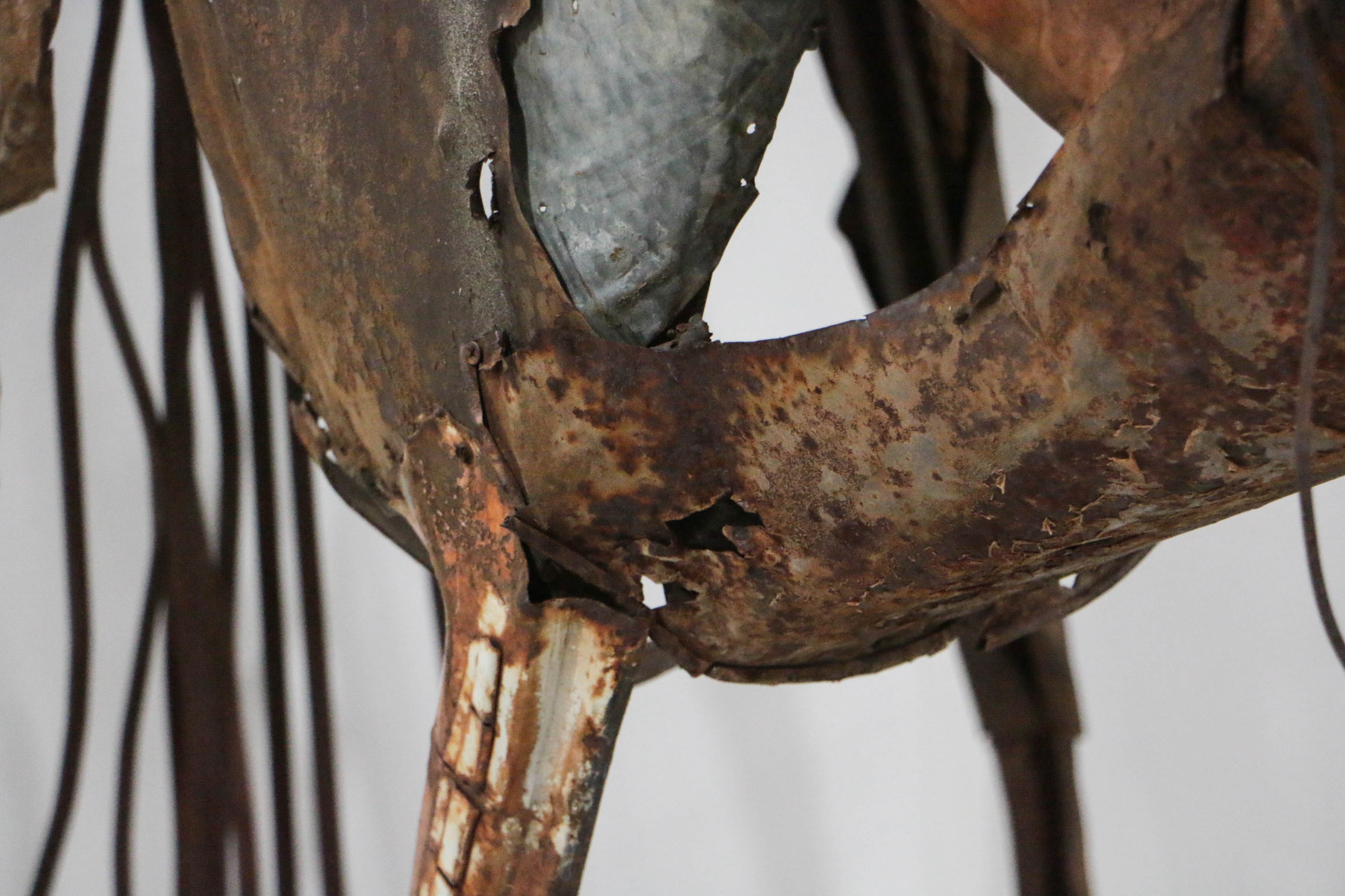 Doug Owen Monumental Recycled Metal Horse Sculpture