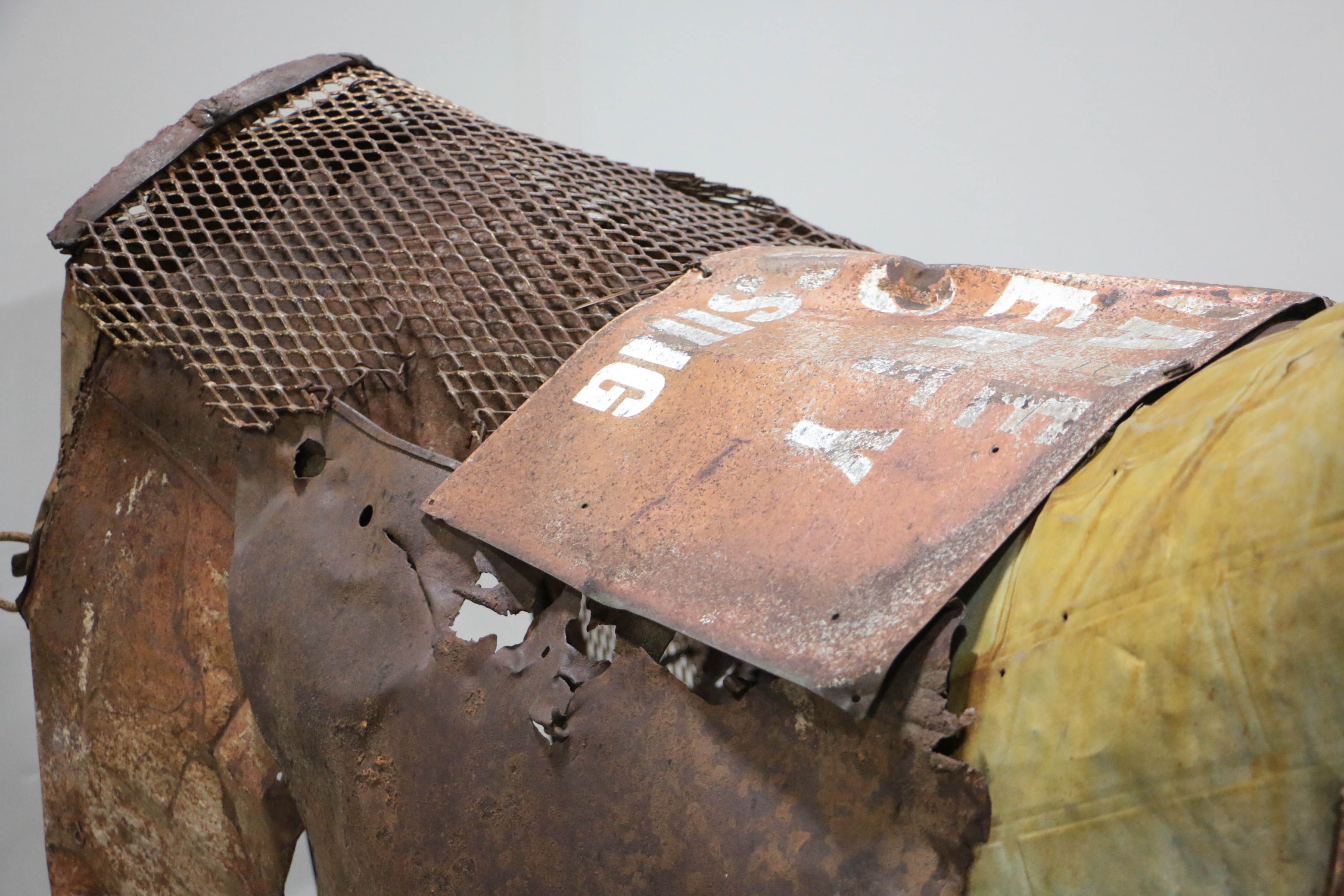 Doug Owen Monumental Recycled Metal Horse Sculpture