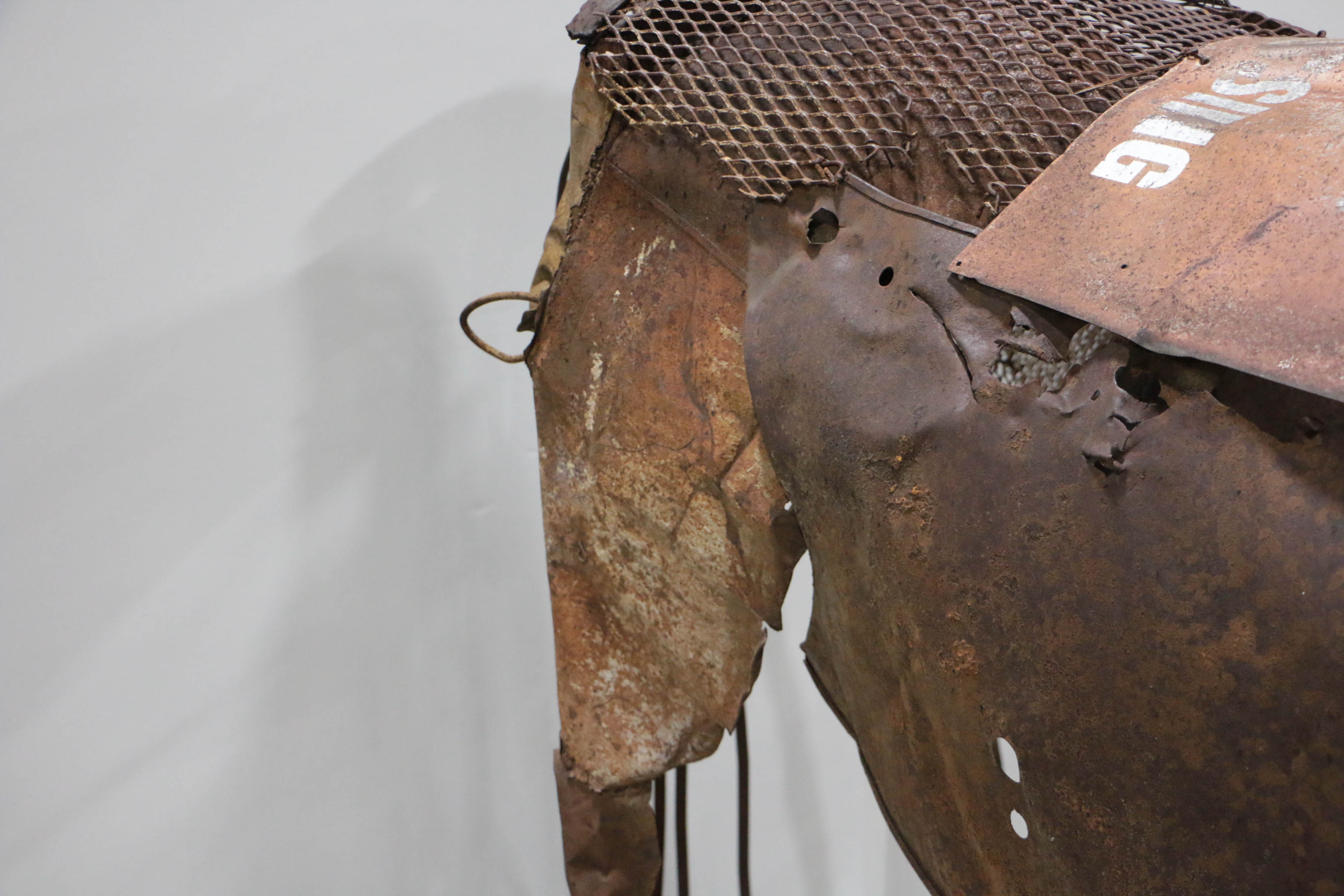 Doug Owen Monumental Recycled Metal Horse Sculpture