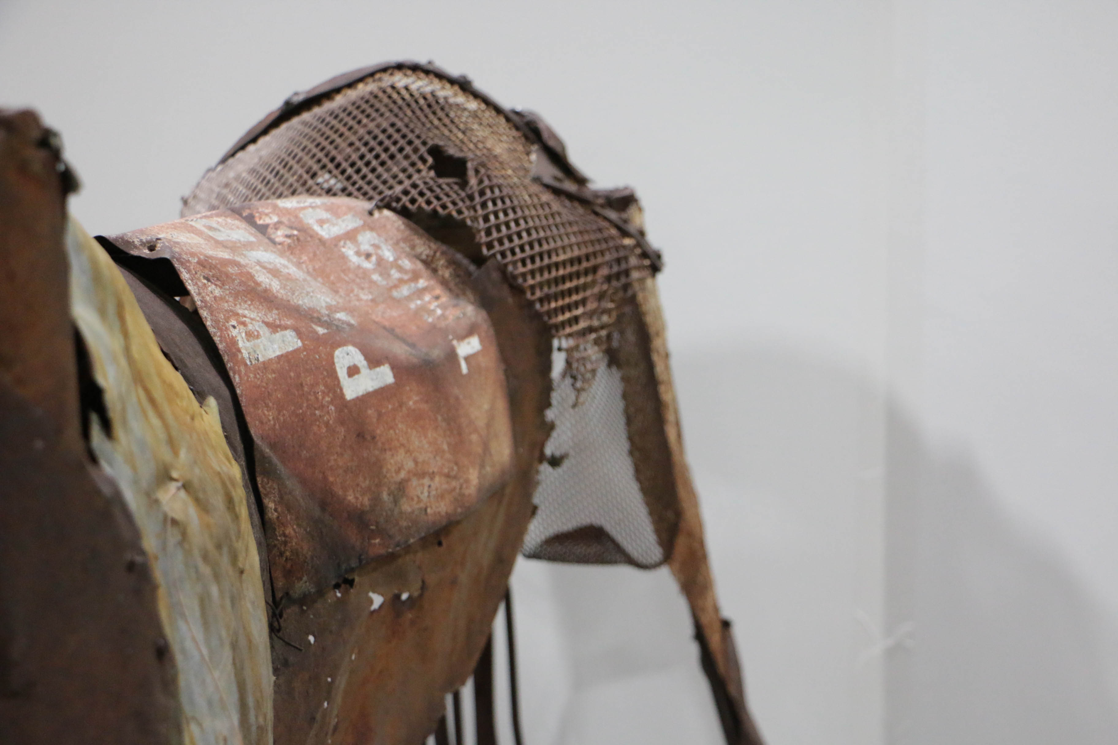 Doug Owen Monumental Recycled Metal Horse Sculpture