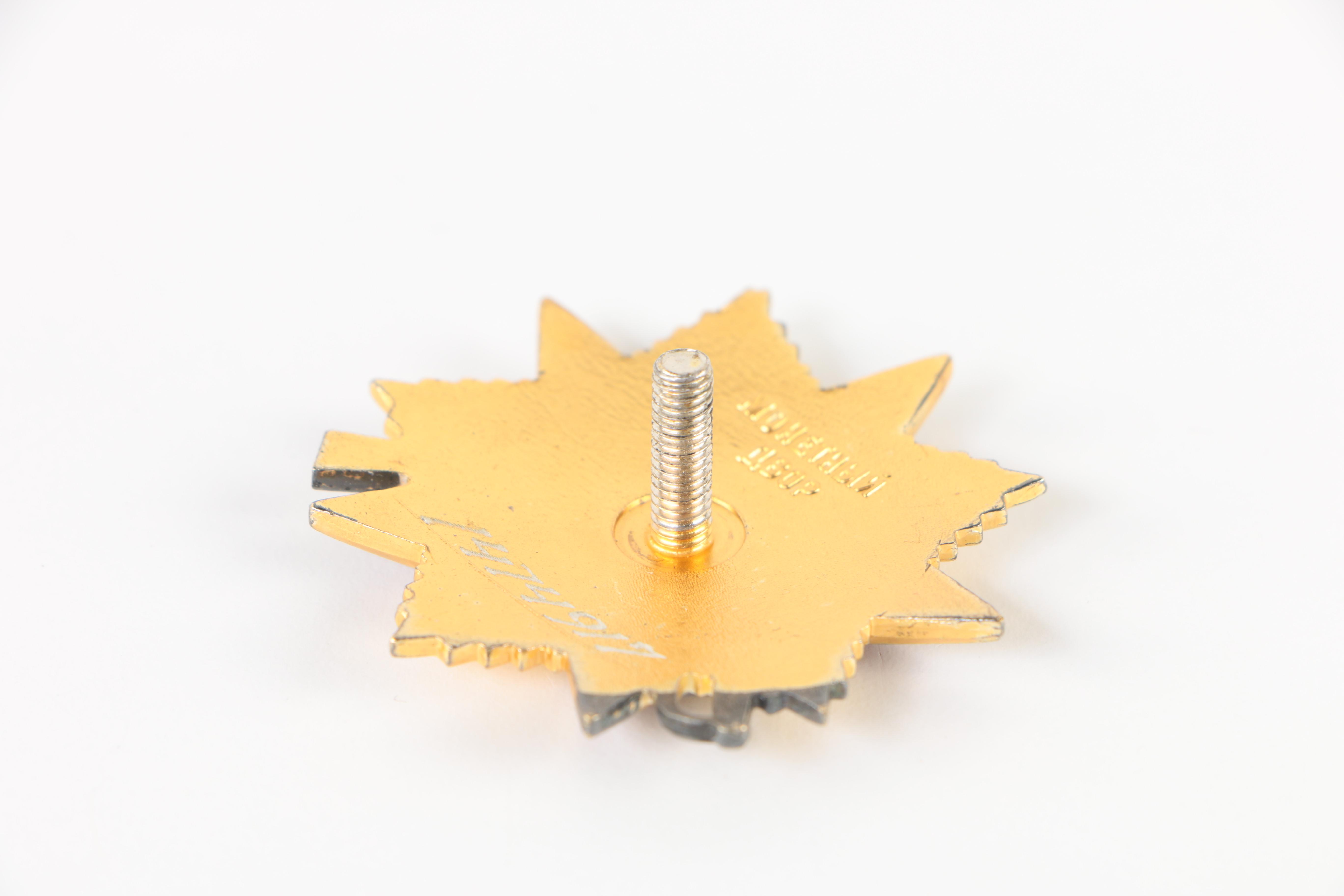 1985 (Anniversary Issue) Soviet Union Order of the Patriotic War 1st Class Badge