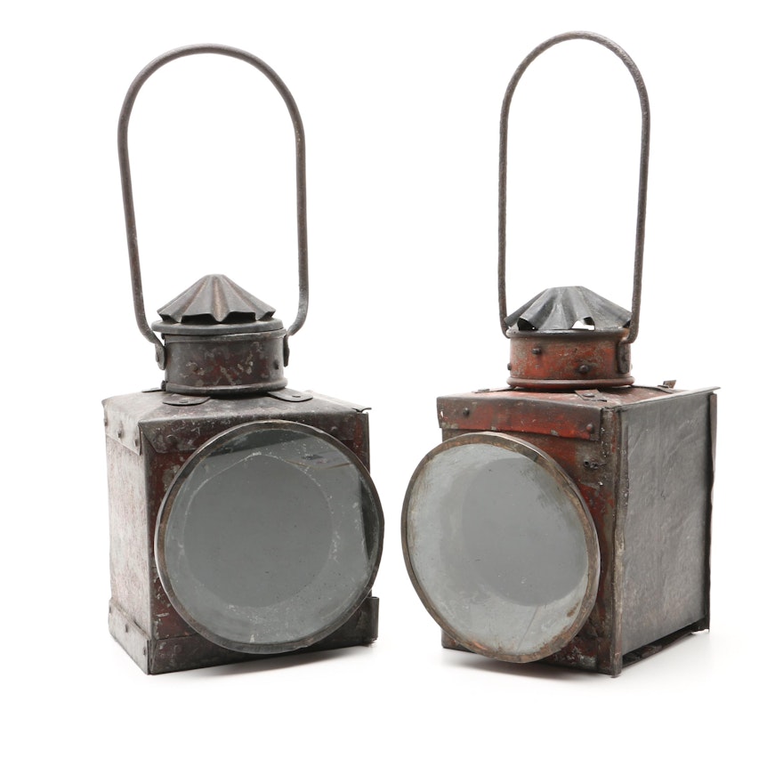 Antique Carriage Lanterns