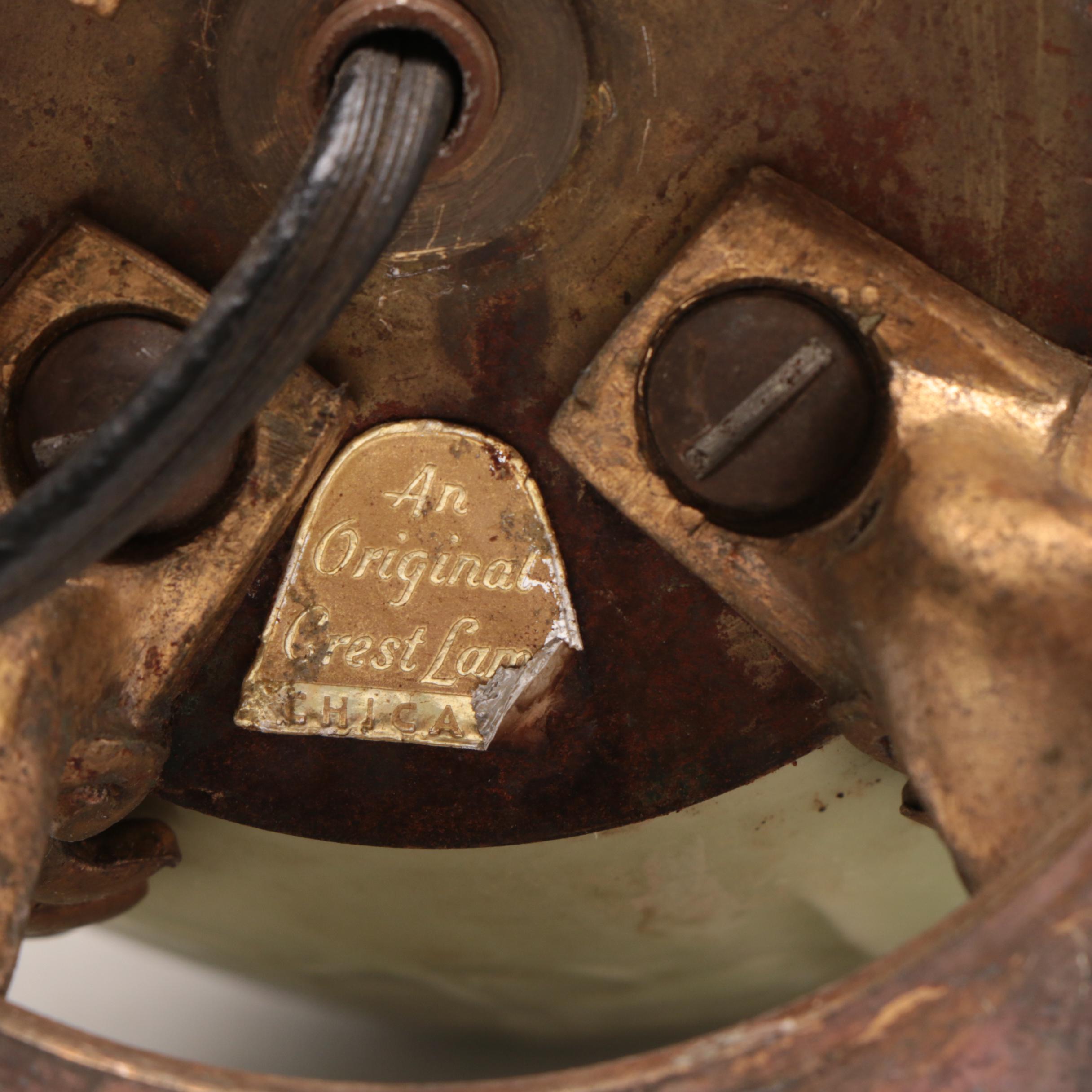 Pair of Rookwood Pottery Celadon Table Lamps