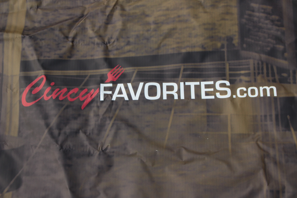 2012 Cincinnati Reds Hall of Fame Induction Banner COA