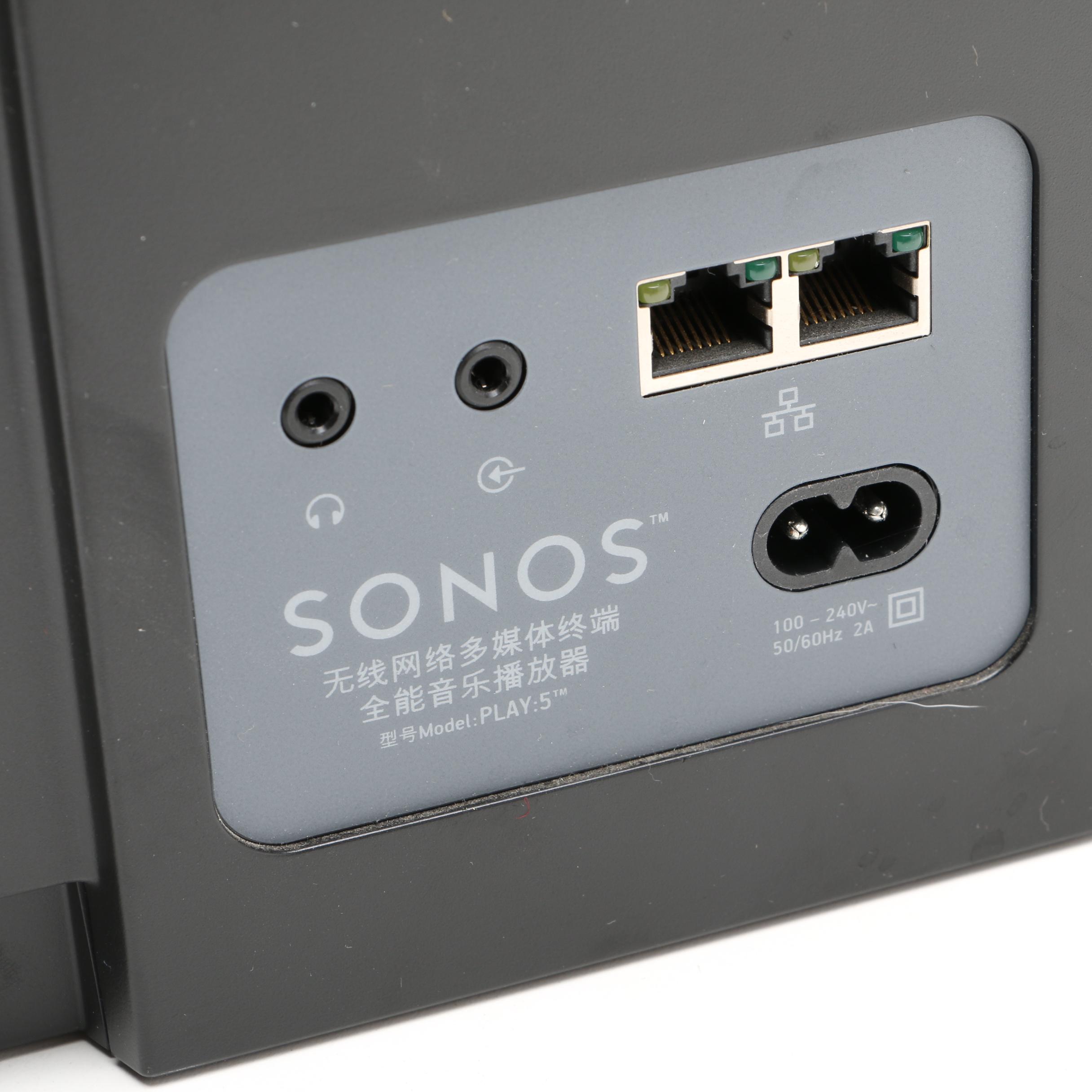 Original Play 5 Sonos Wireless Speaker in Black