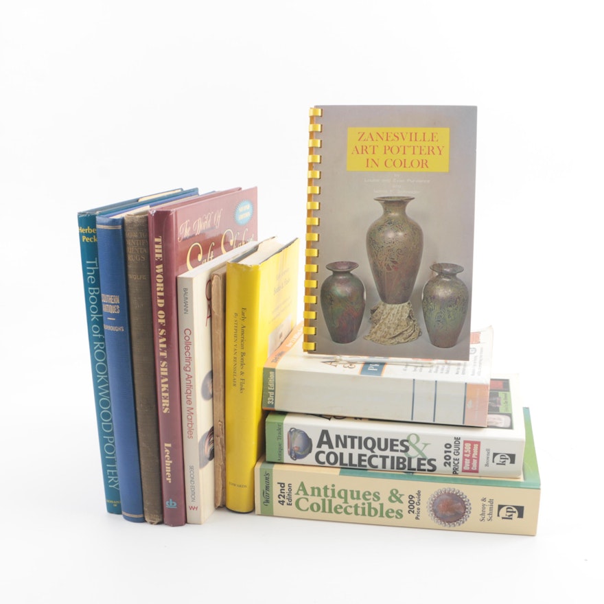 Books on Collecting Art and Antiques Including Kovels