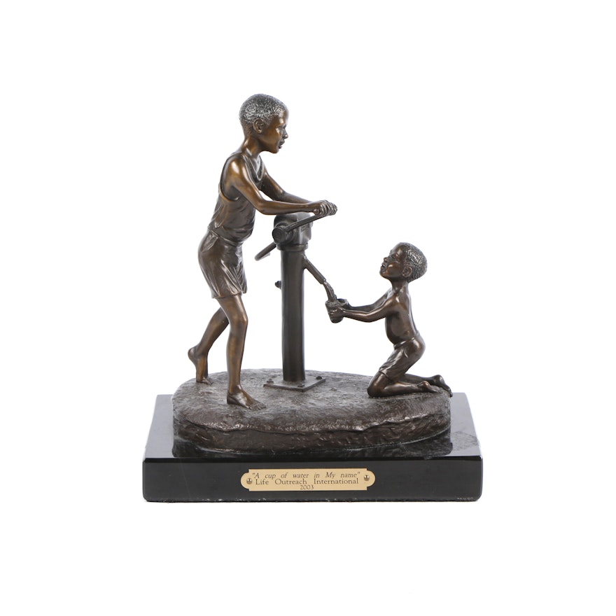 Dean Shipston "Mission Life" Bronze Sculpture